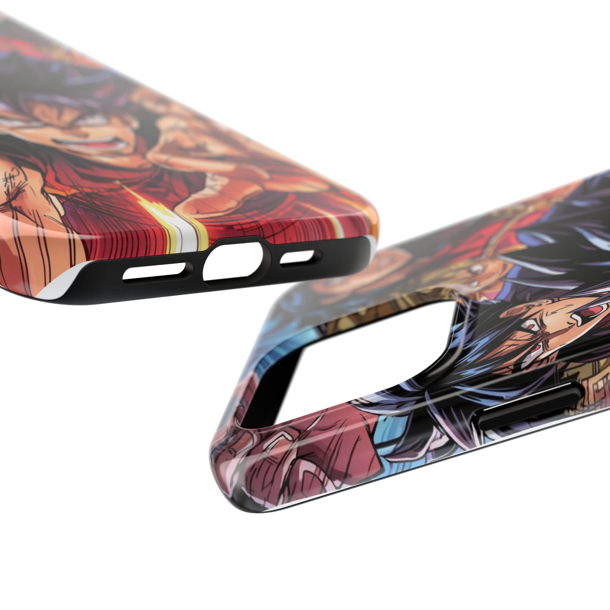 Anime Action Tough Phone Case for Gamers & Fans