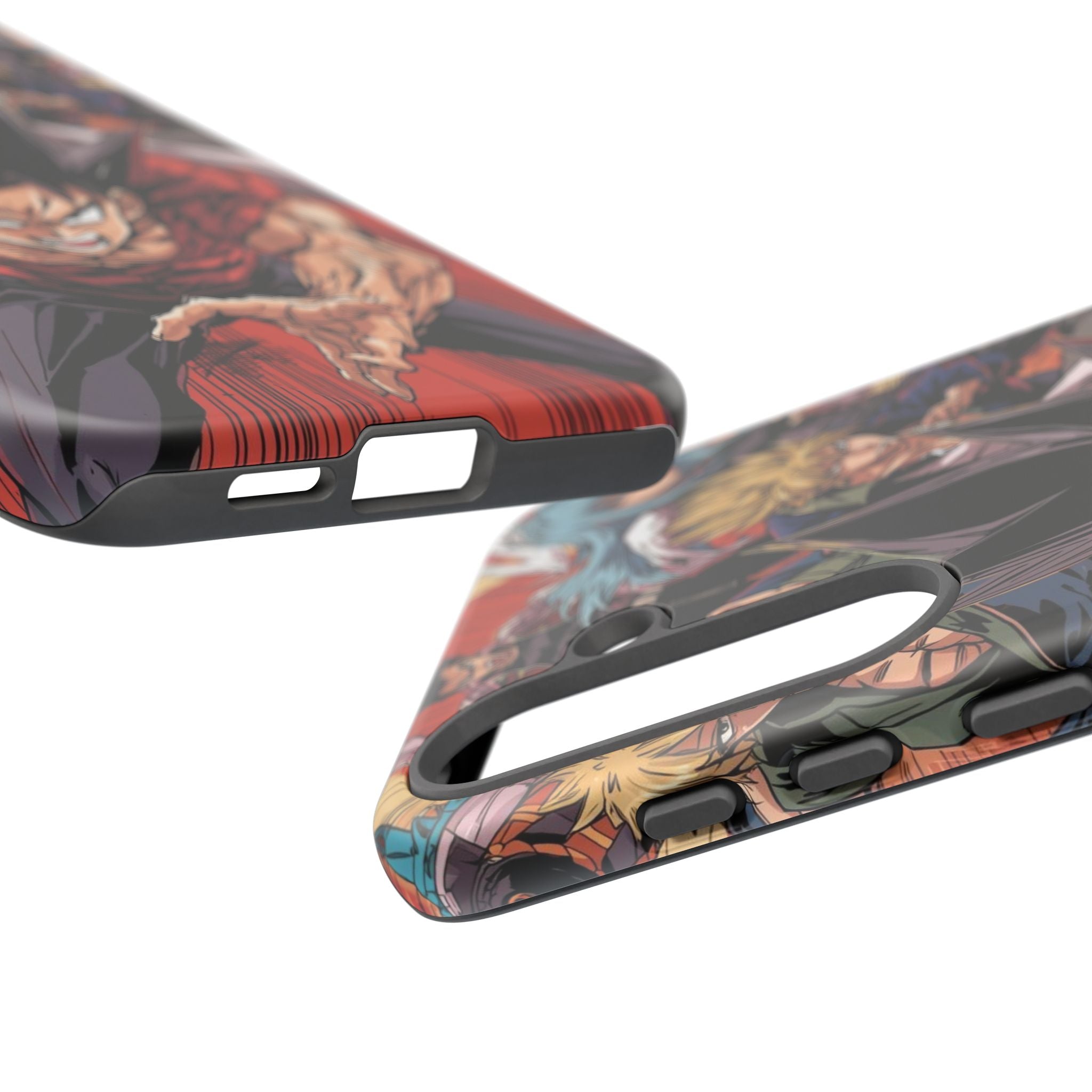 Anime Tough Case for Samsung Galaxy - Fierce Hero Design