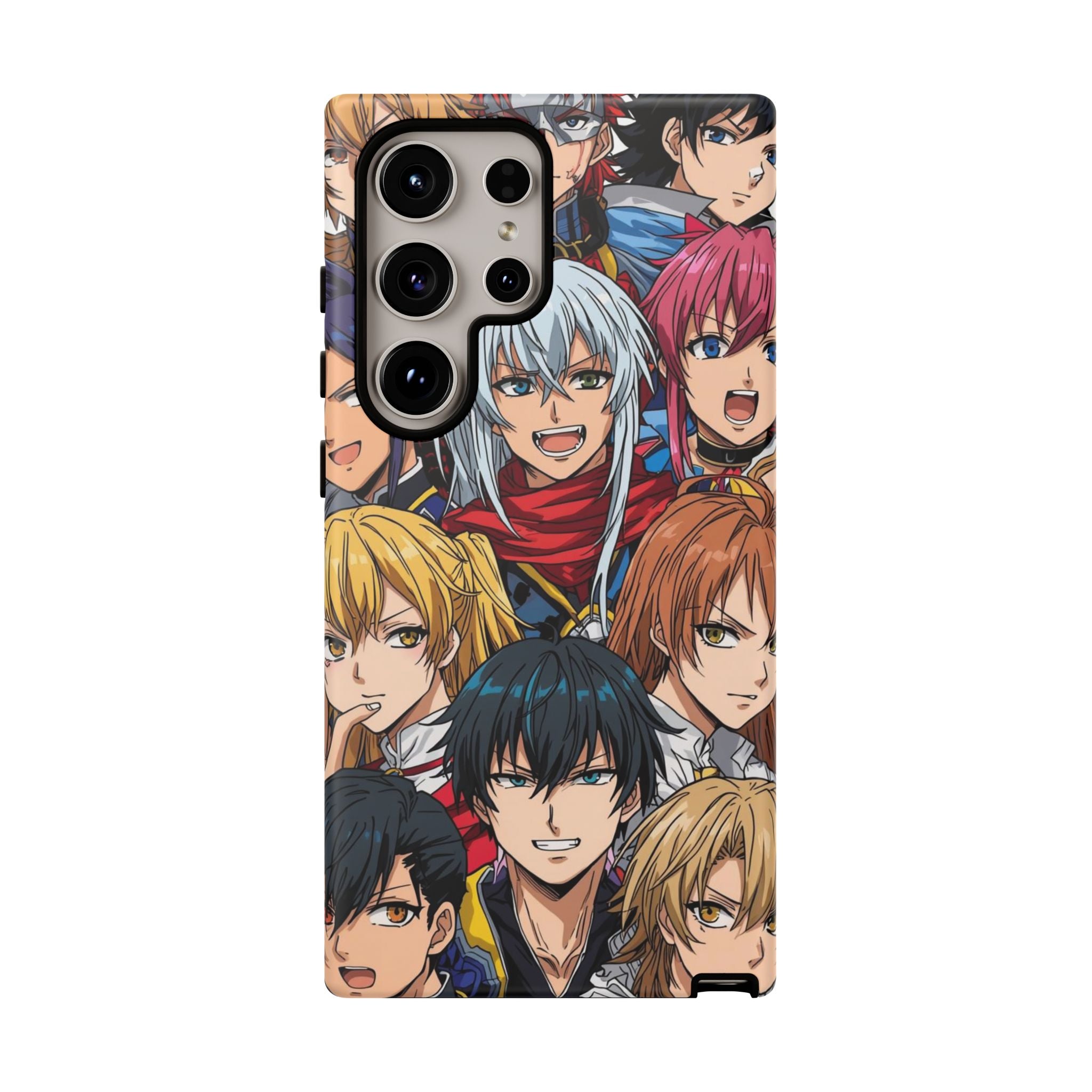 Anime-Inspired Phone Case with Bold Characters
