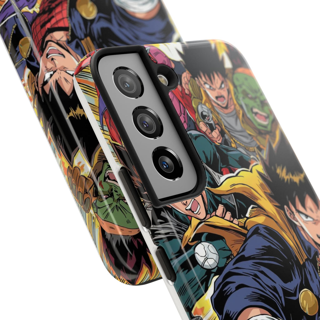 Anime Heroes Tough Phone Case – Durable Protection with Epic Designs