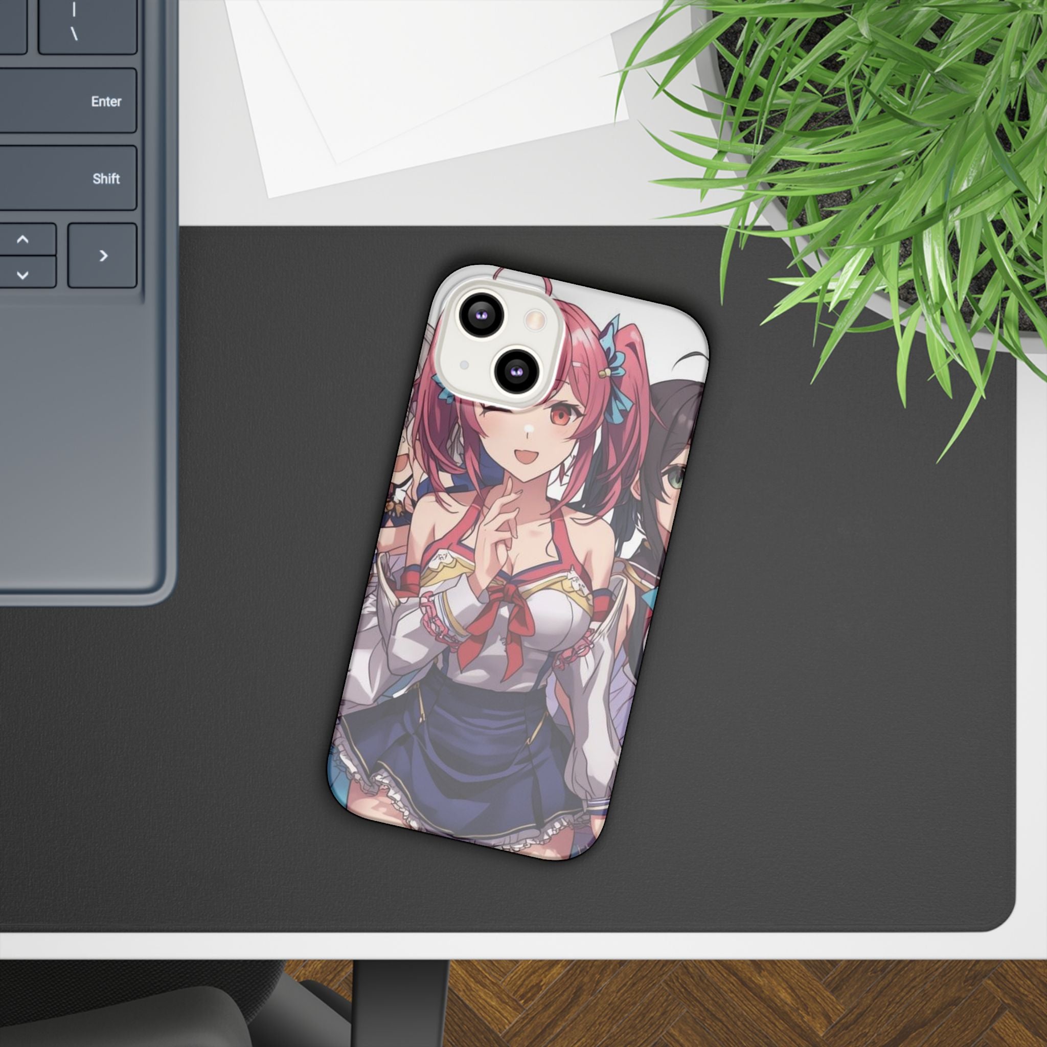 Anime-Inspired Slim Cases with Character Design