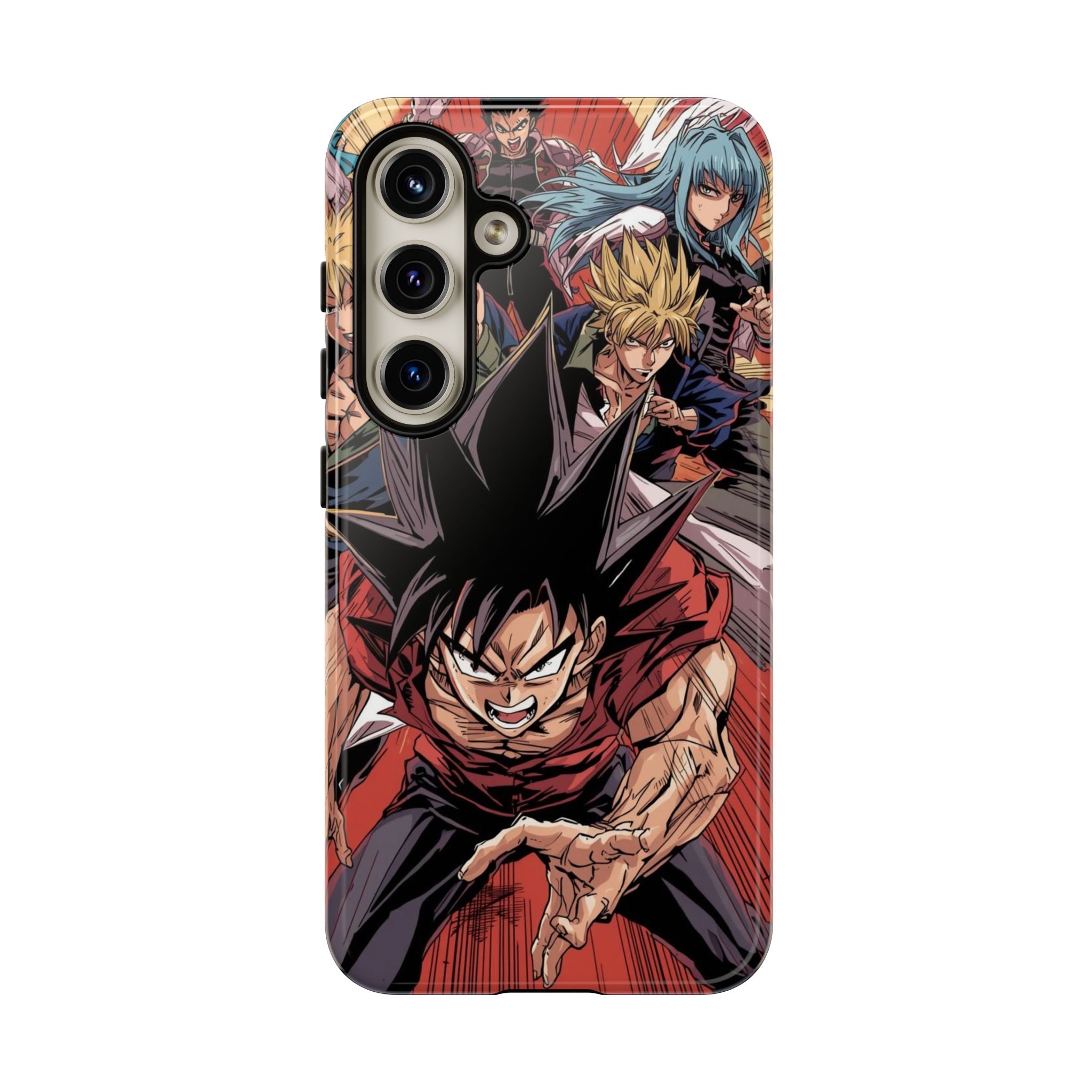 Anime Tough Case for Samsung Galaxy - Fierce Hero Design