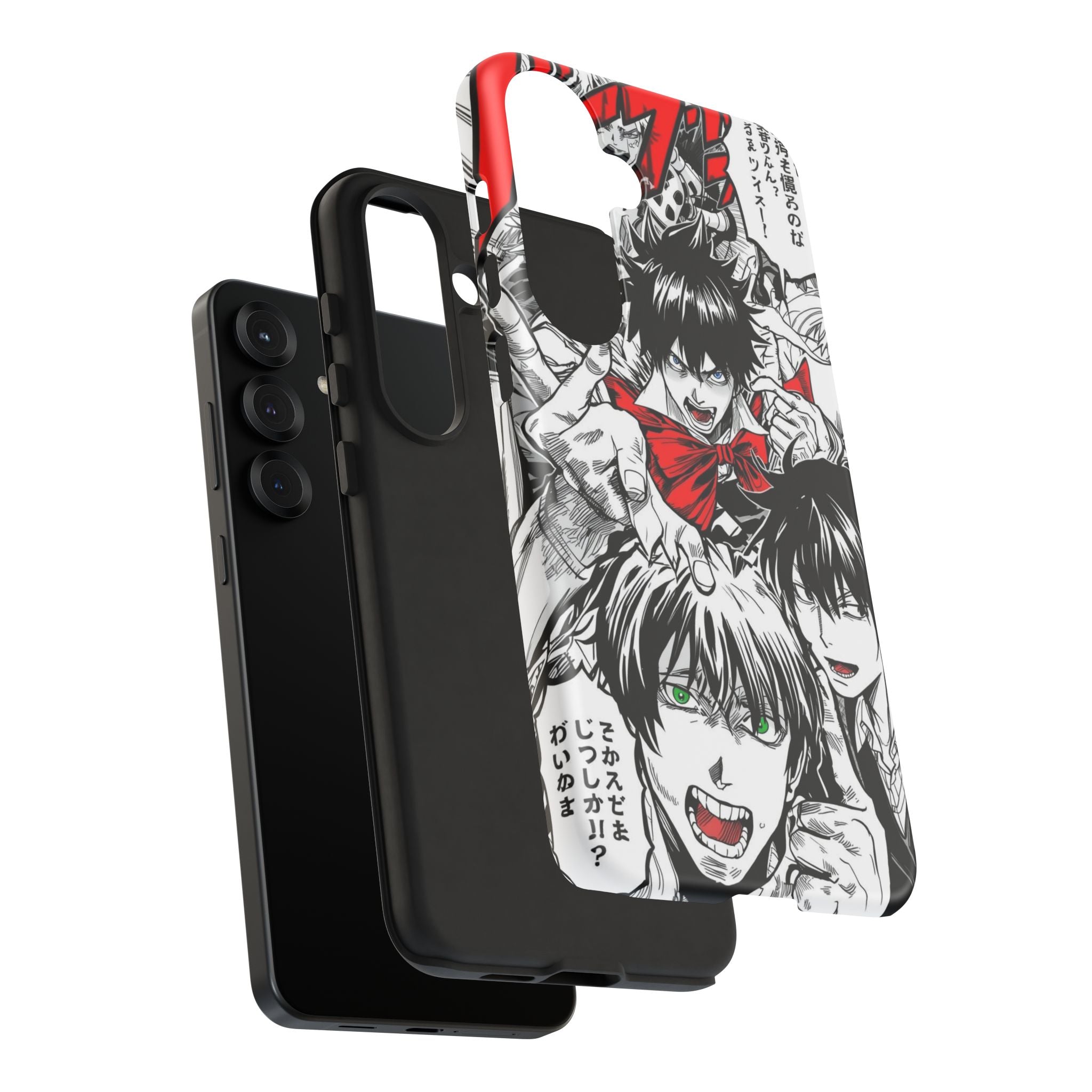 Anime Tough Phone Case with Bold Graphics