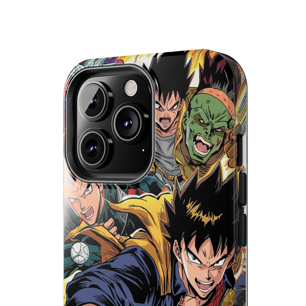 Anime Heroes Tough Phone Case – Durable Protection with Epic Designs