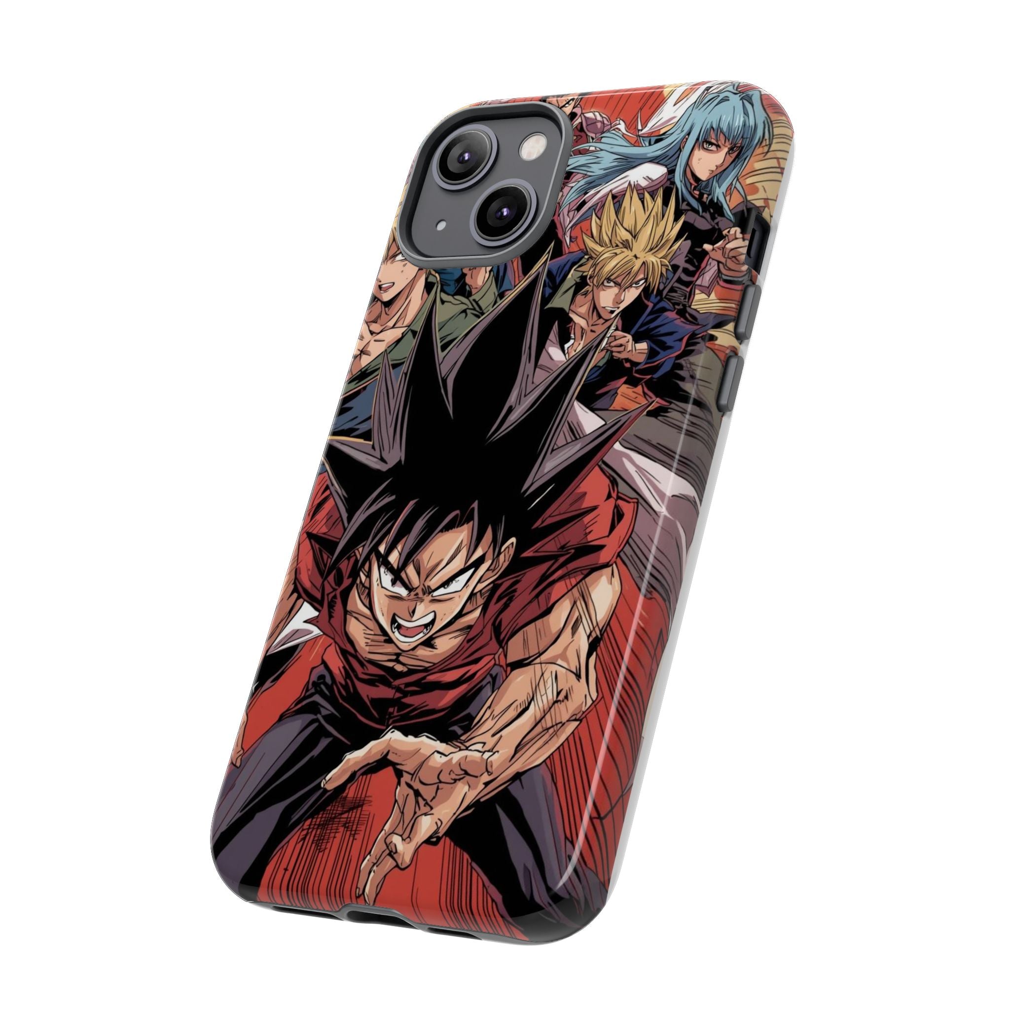 Anime Tough Case for Samsung Galaxy - Fierce Hero Design