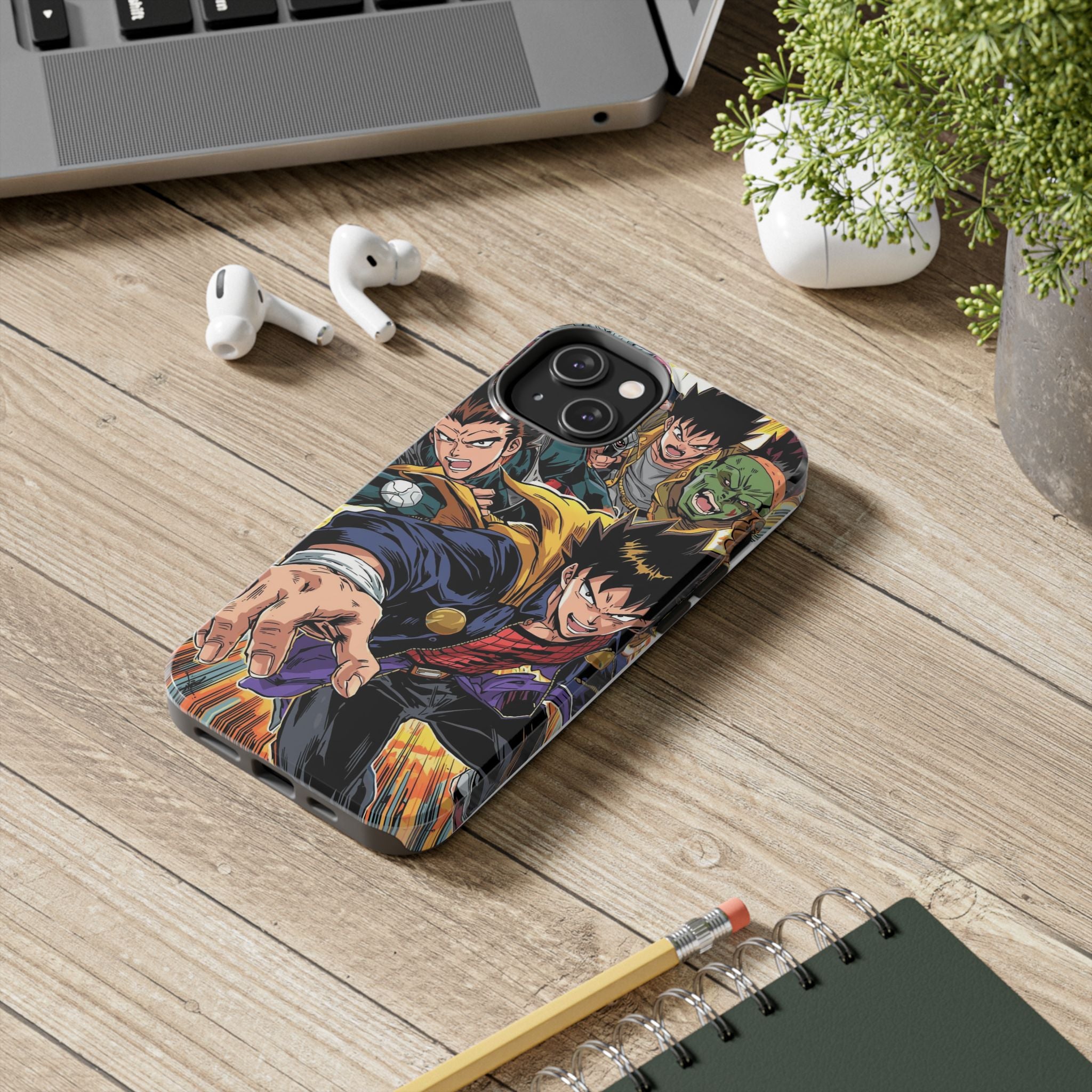 Anime Heroes Tough Phone Case – Durable Protection with Epic Designs