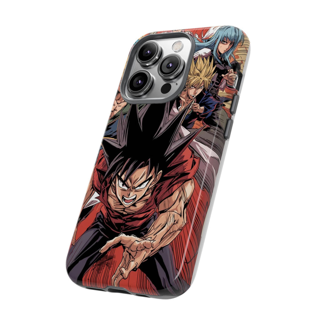 Anime Tough Case for Samsung Galaxy - Fierce Hero Design