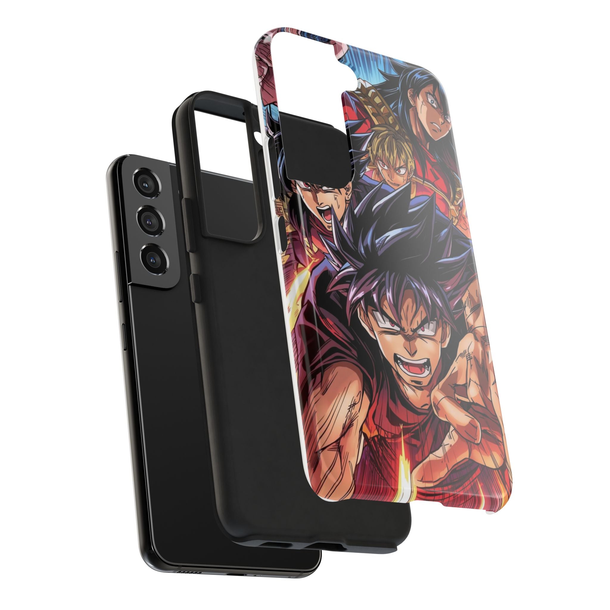Anime Action Tough Phone Case for Gamers & Fans