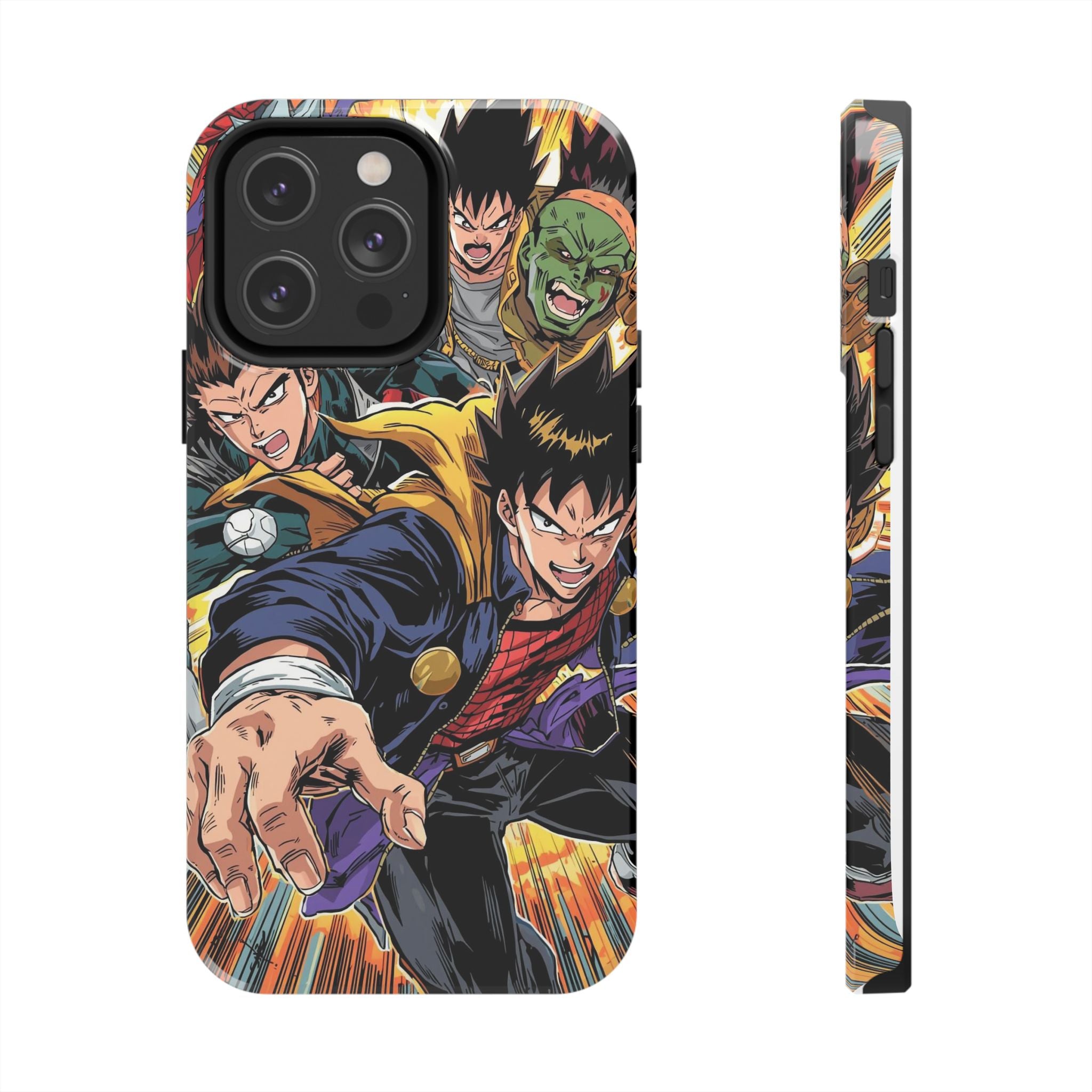 Anime Heroes Tough Phone Case – Durable Protection with Epic Designs