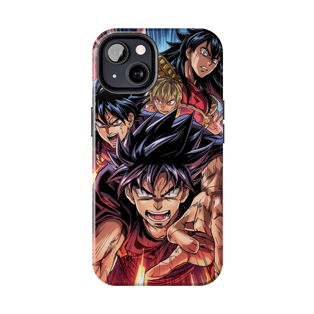 Anime Action Tough Phone Case for Gamers & Fans