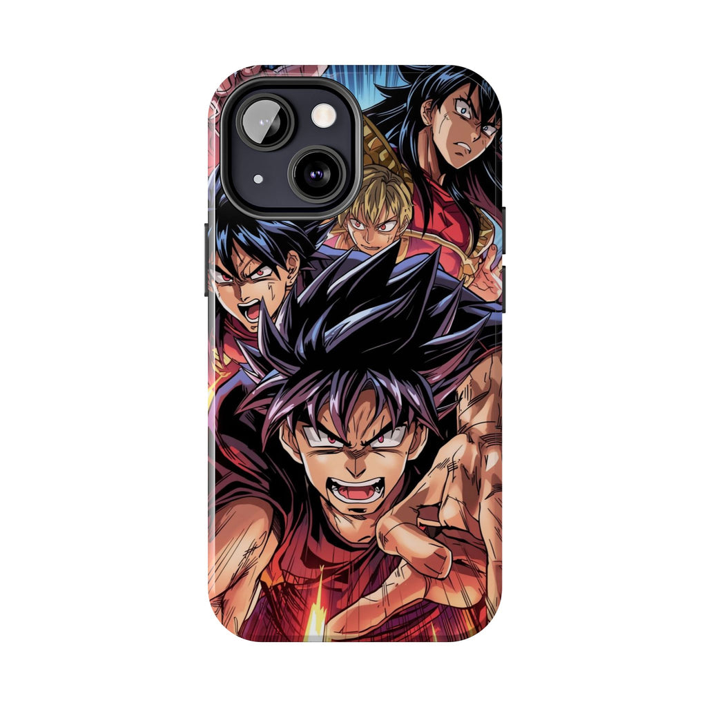 Anime Action Tough Phone Case for Gamers & Fans