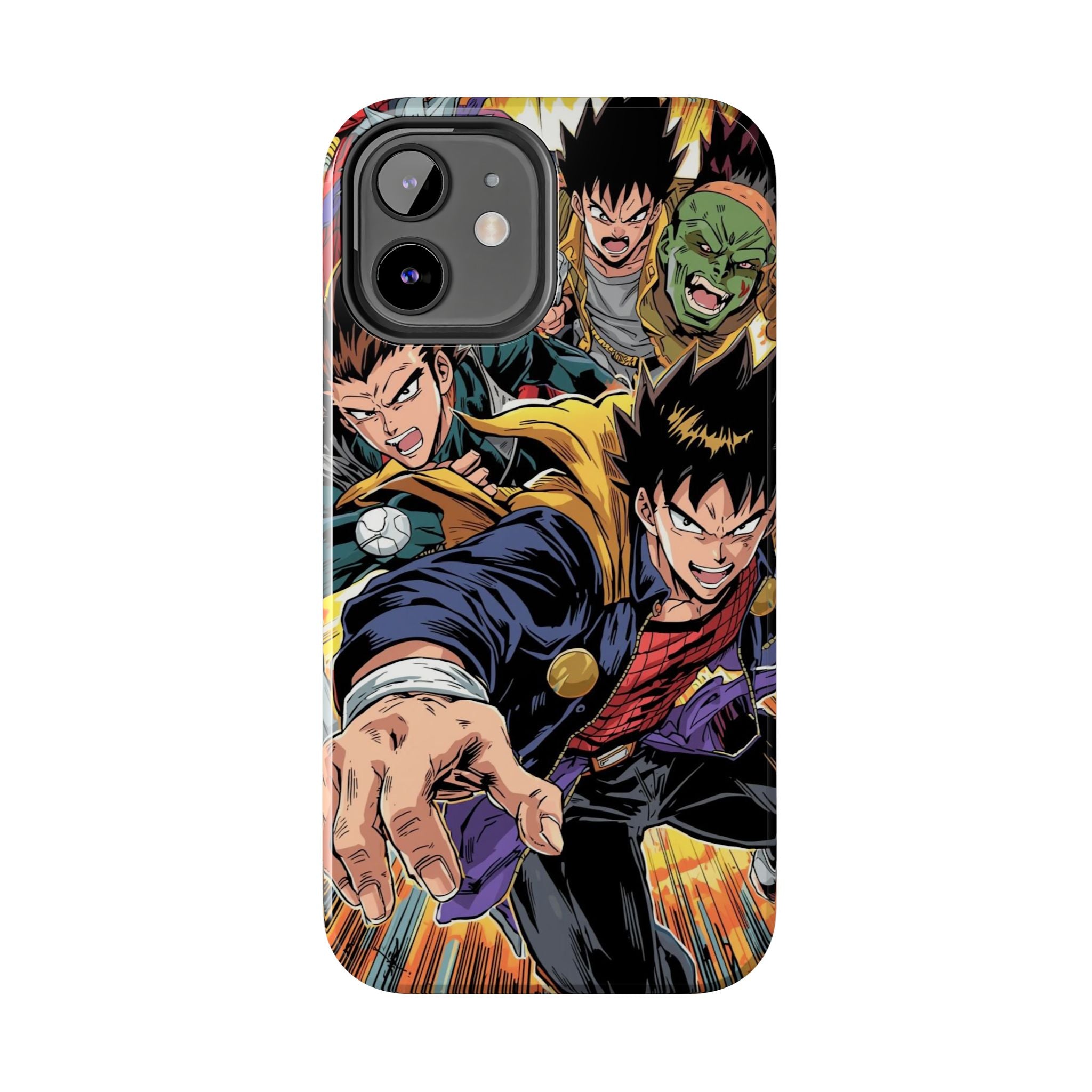 Anime Heroes Tough Phone Case – Durable Protection with Epic Designs