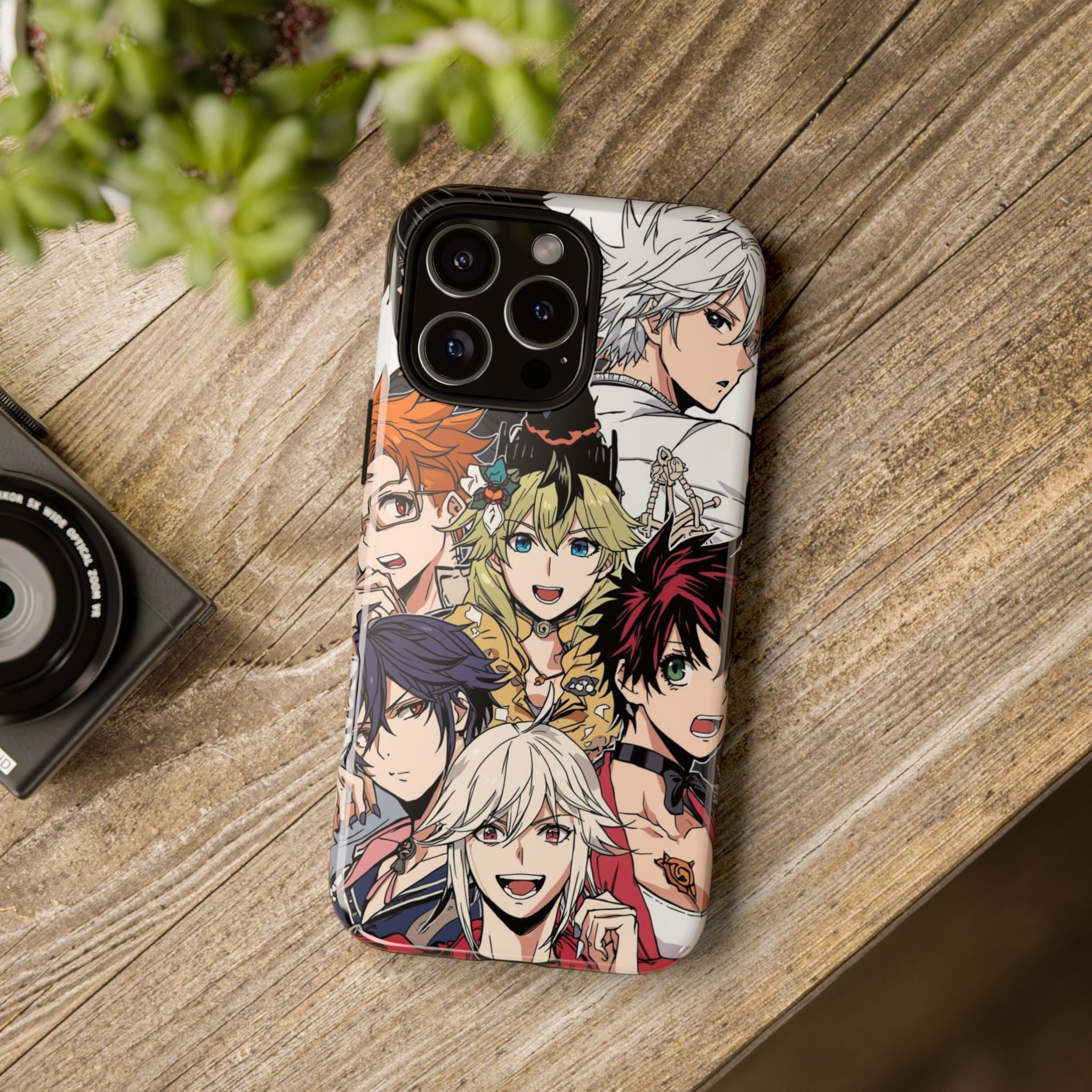 Anime Characters Tough Phone Case
