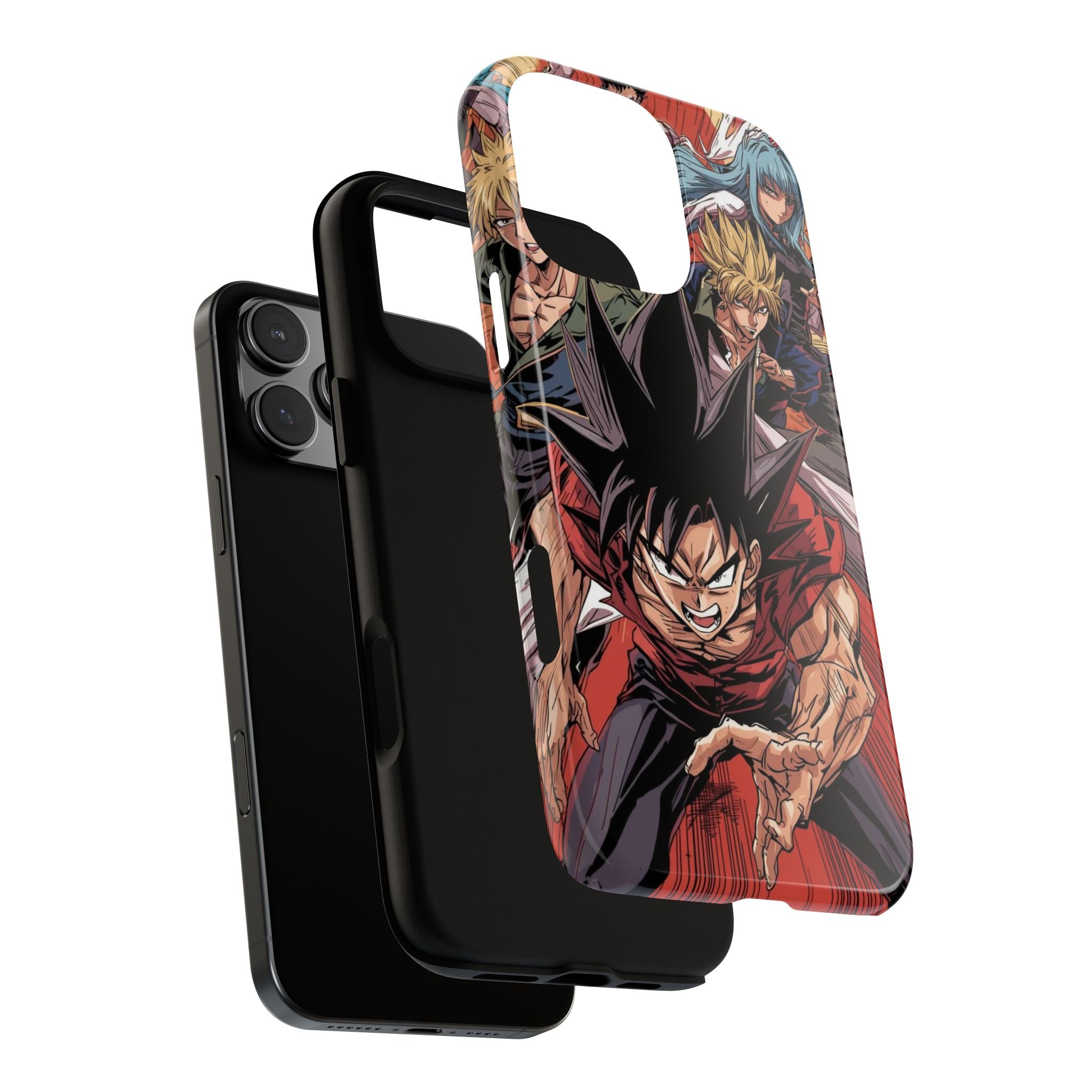 Anime Tough Case for Samsung Galaxy - Fierce Hero Design