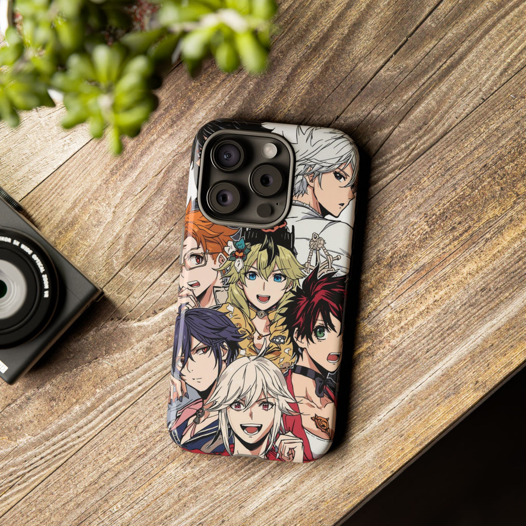 Anime Characters Tough Phone Case