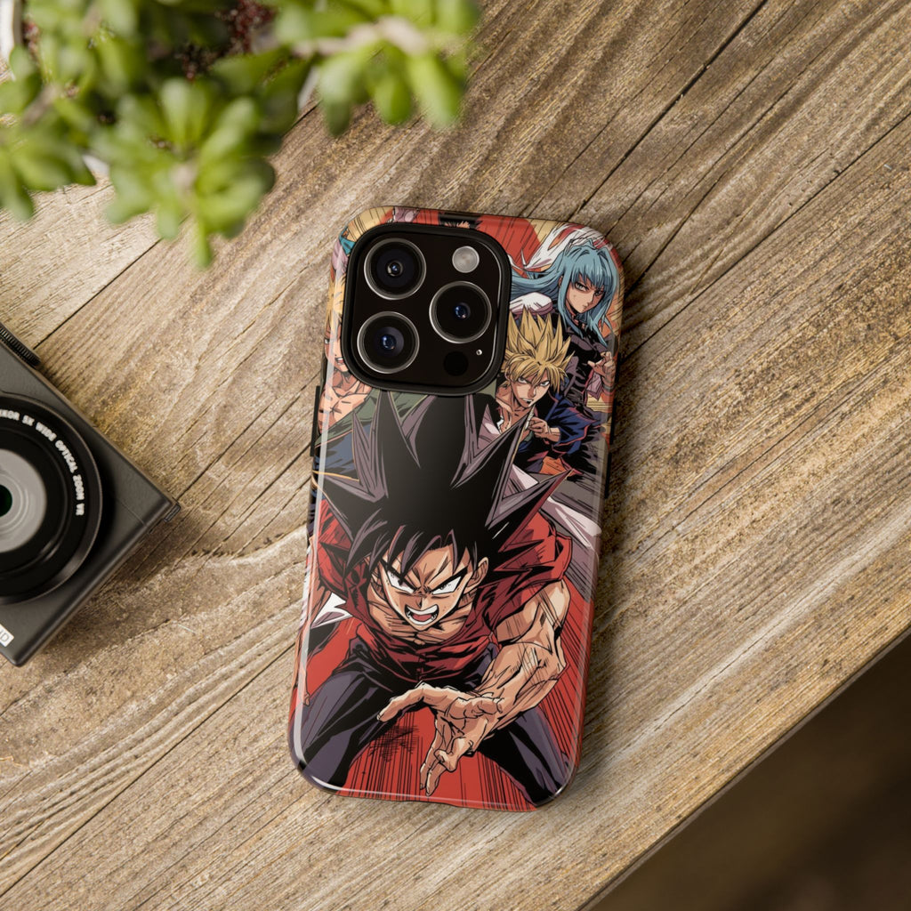 Anime Tough Case for Samsung Galaxy - Fierce Hero Design