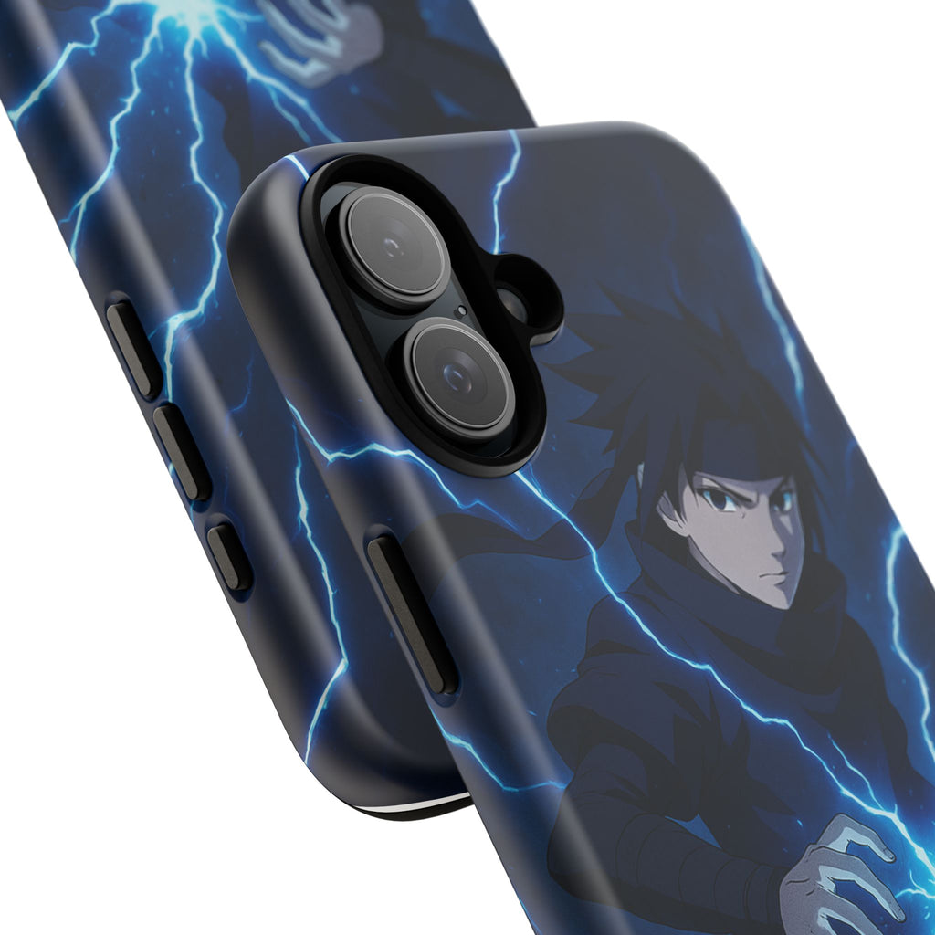 Anime Lightning Phone Case for Sasuke Fans