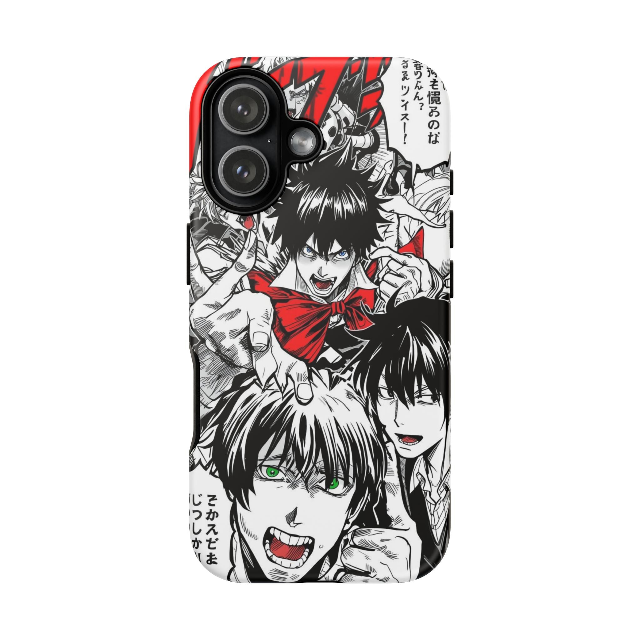 Anime Tough Phone Case with Bold Graphics