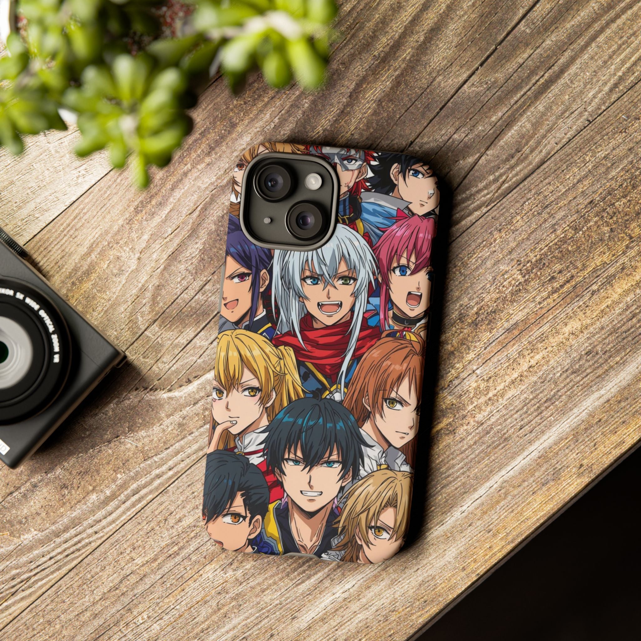 Anime-Inspired Phone Case with Bold Characters