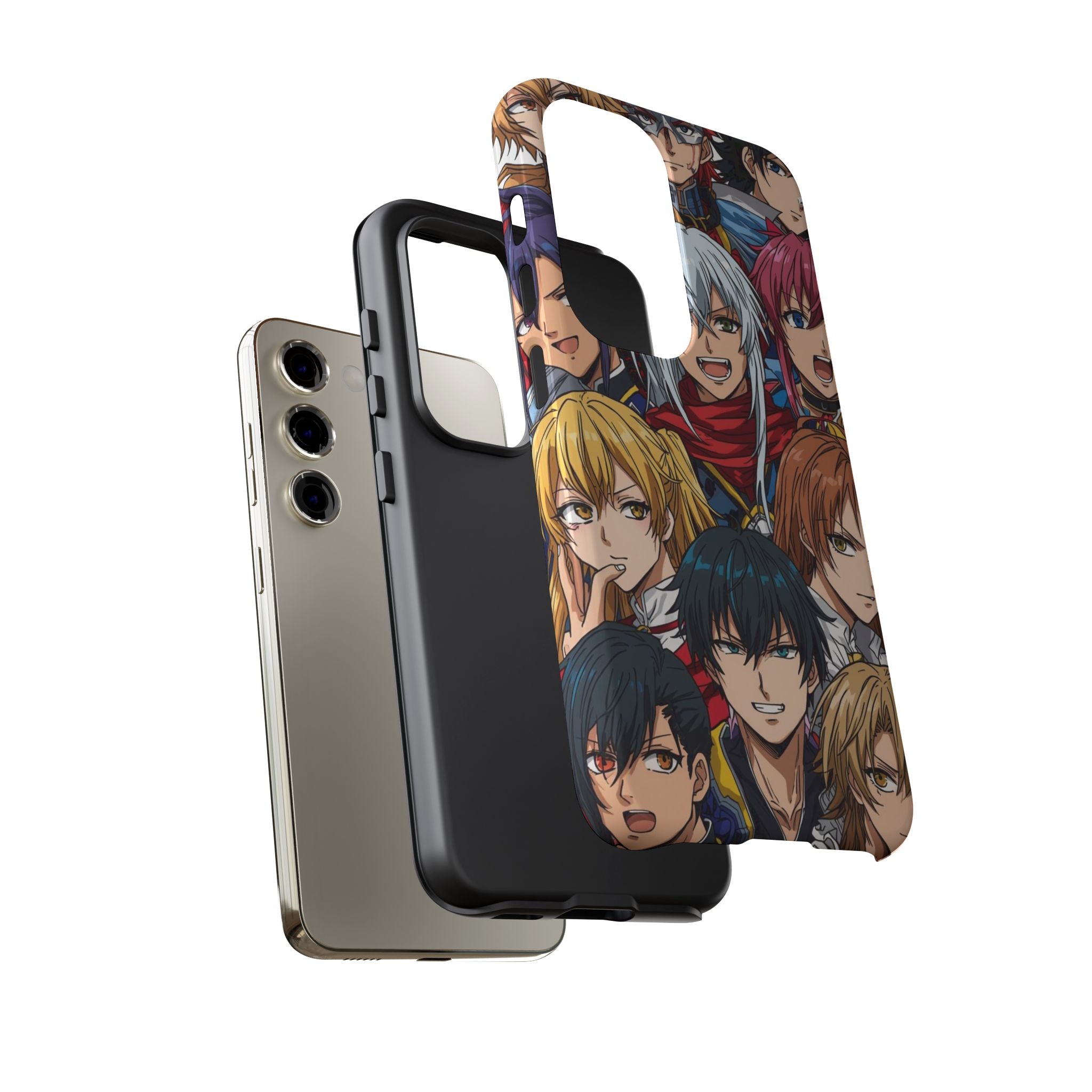 Anime-Inspired Phone Case with Bold Characters