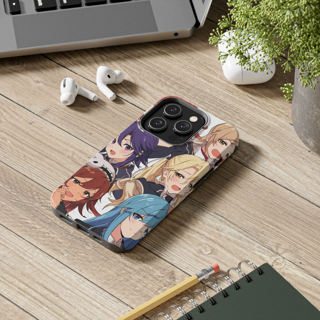 Anime Character Tough Phone Case - Durable Protection with Unique Design