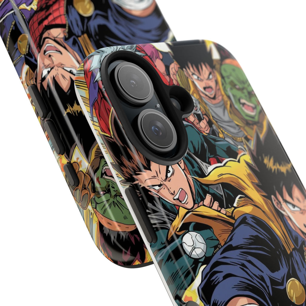 Anime Heroes Tough Phone Case – Durable Protection with Epic Designs