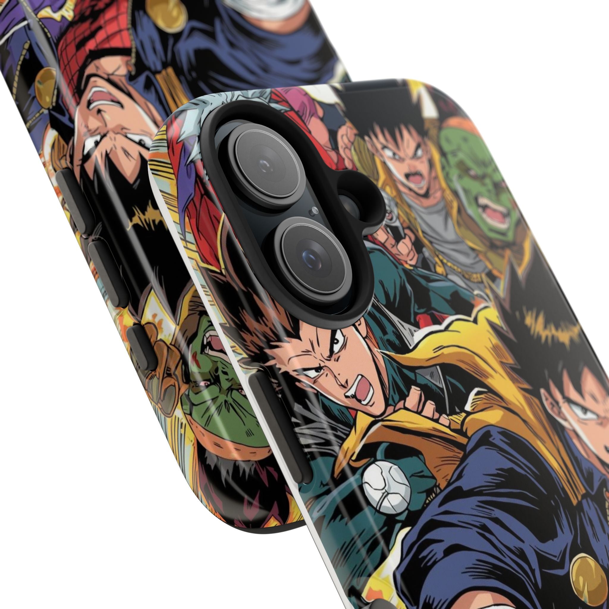 Anime Heroes Tough Phone Case – Durable Protection with Epic Designs
