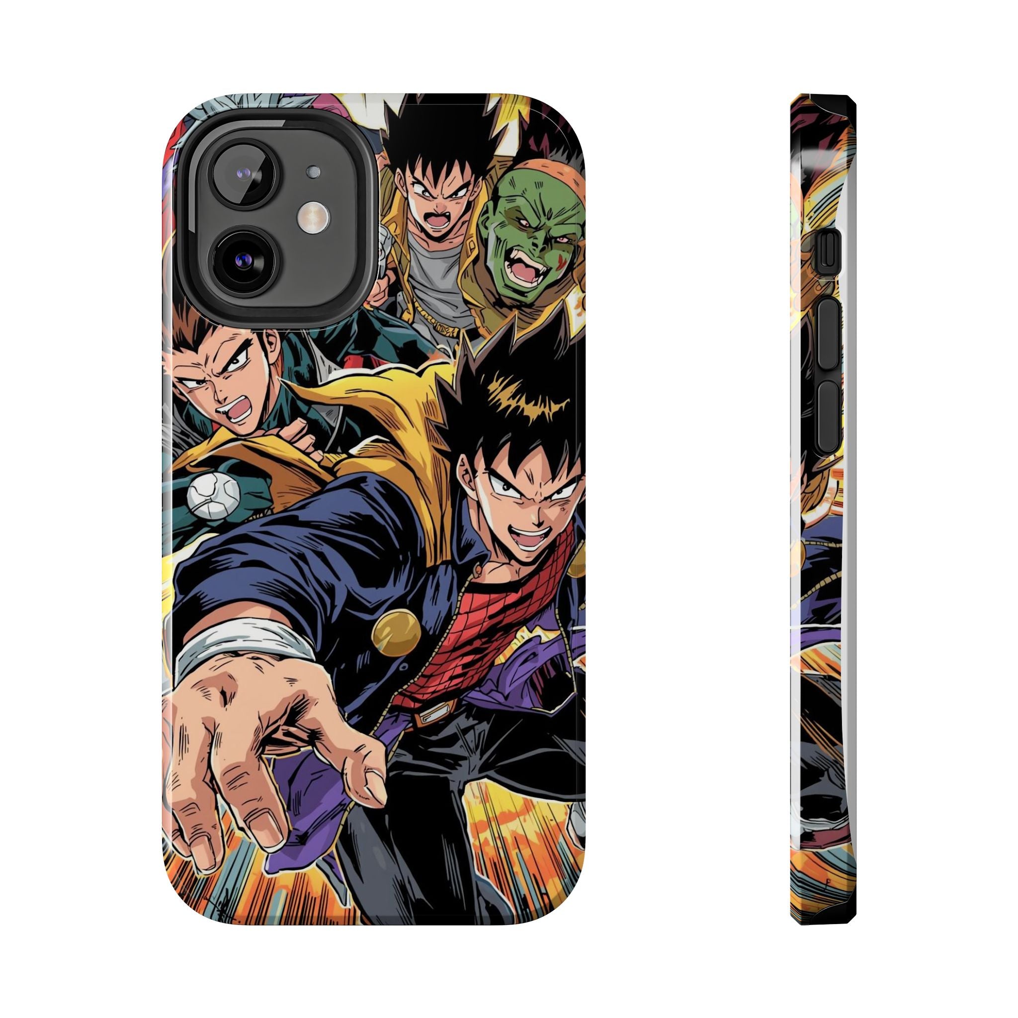 Anime Heroes Tough Phone Case – Durable Protection with Epic Designs
