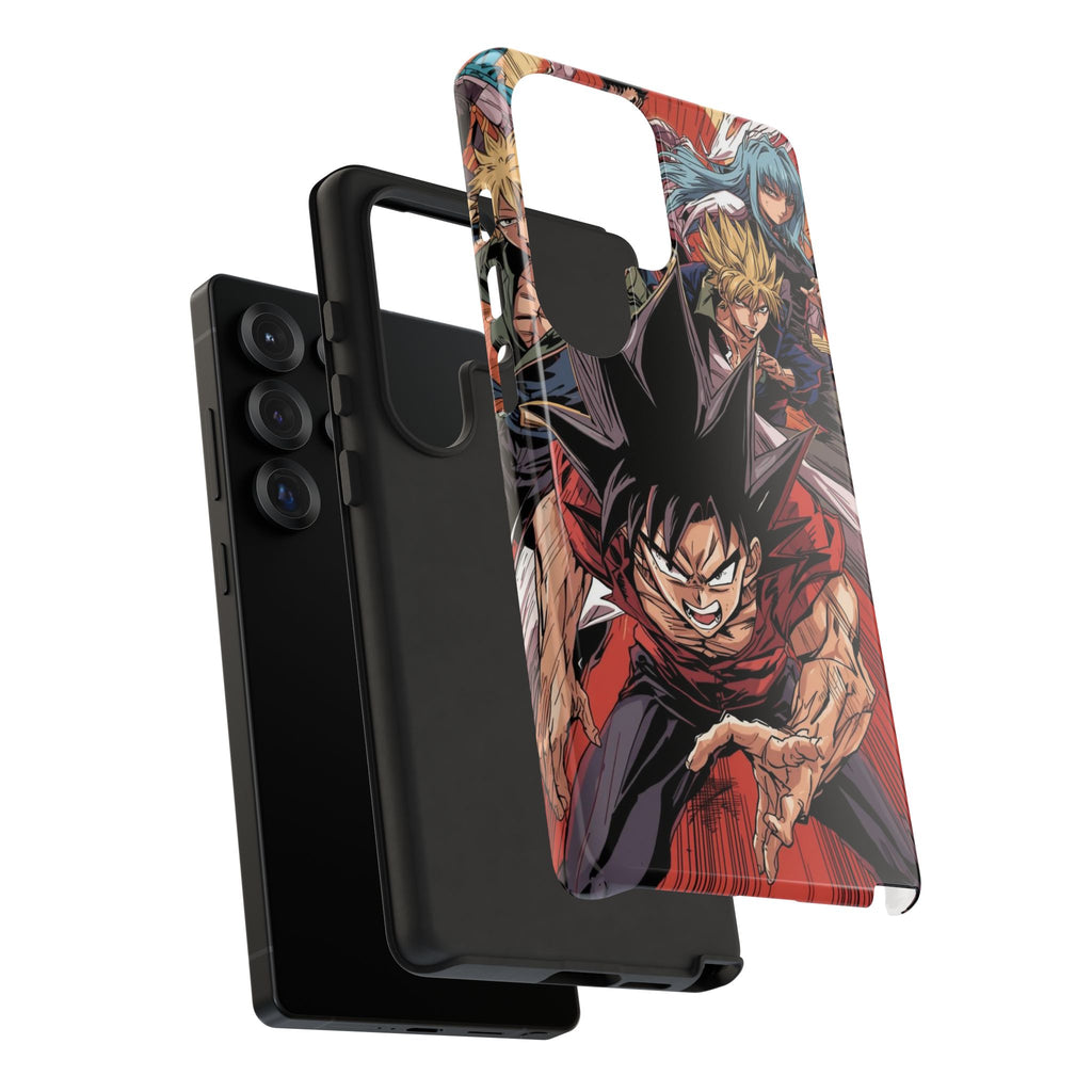 Anime Tough Case for Samsung Galaxy - Fierce Hero Design