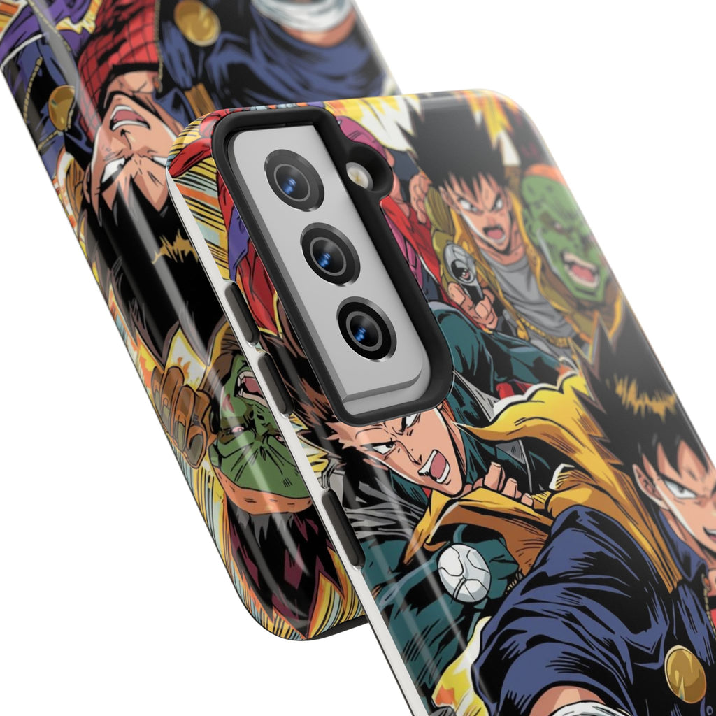 Anime Heroes Tough Phone Case – Durable Protection with Epic Designs