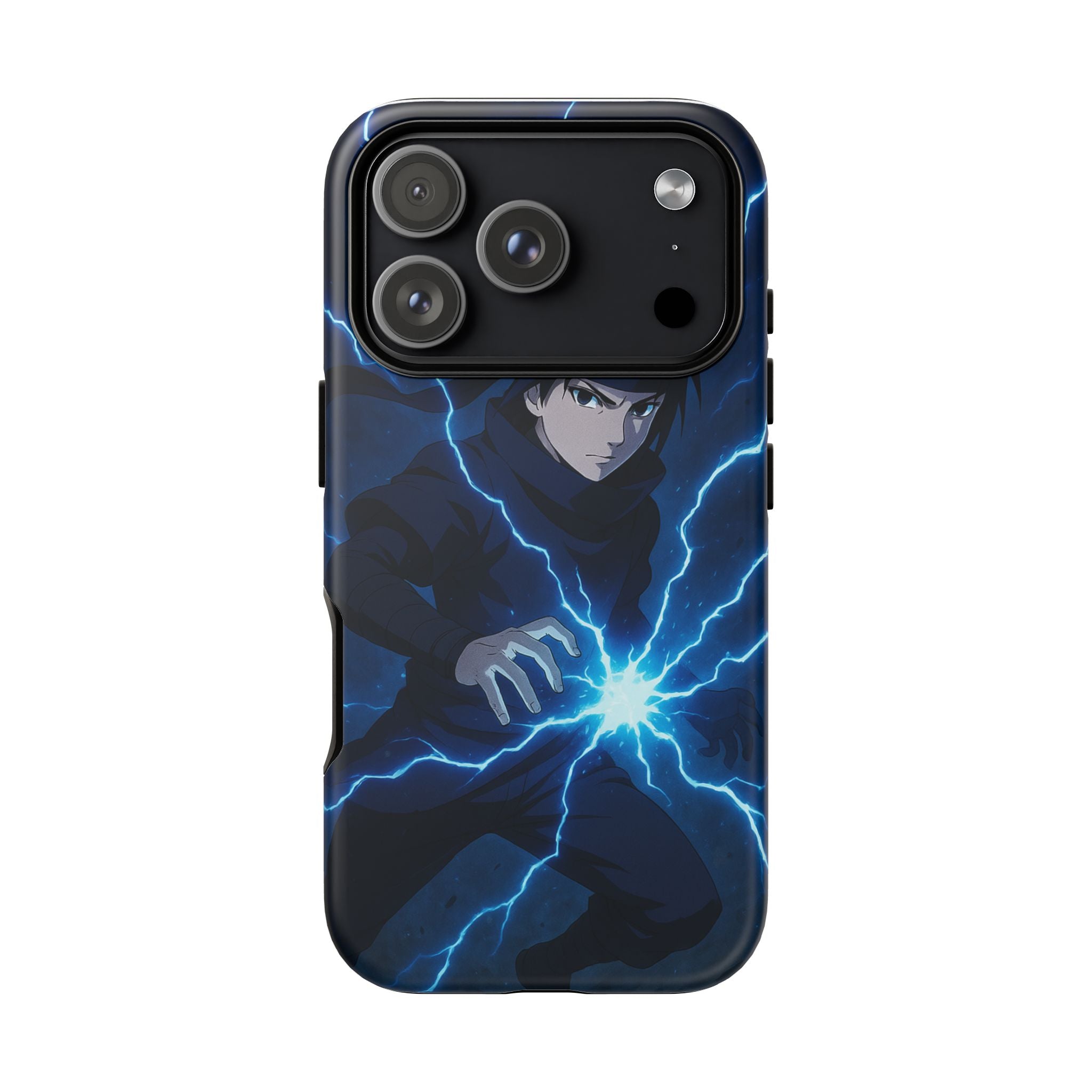 Anime Lightning Phone Case for Sasuke Fans