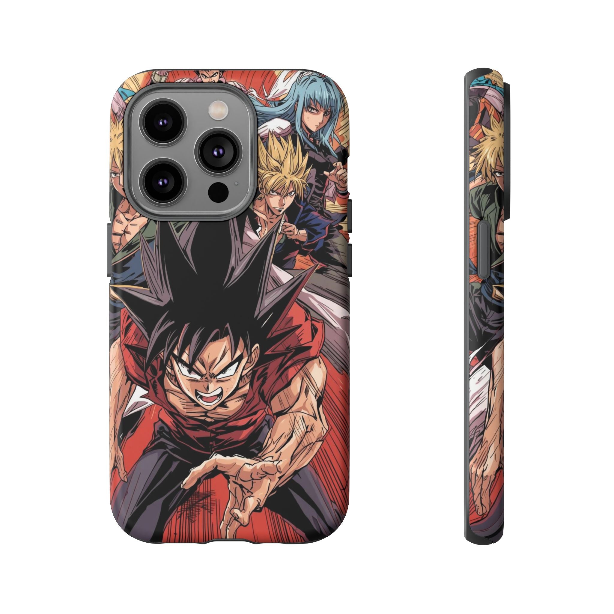 Anime Tough Case for Samsung Galaxy - Fierce Hero Design