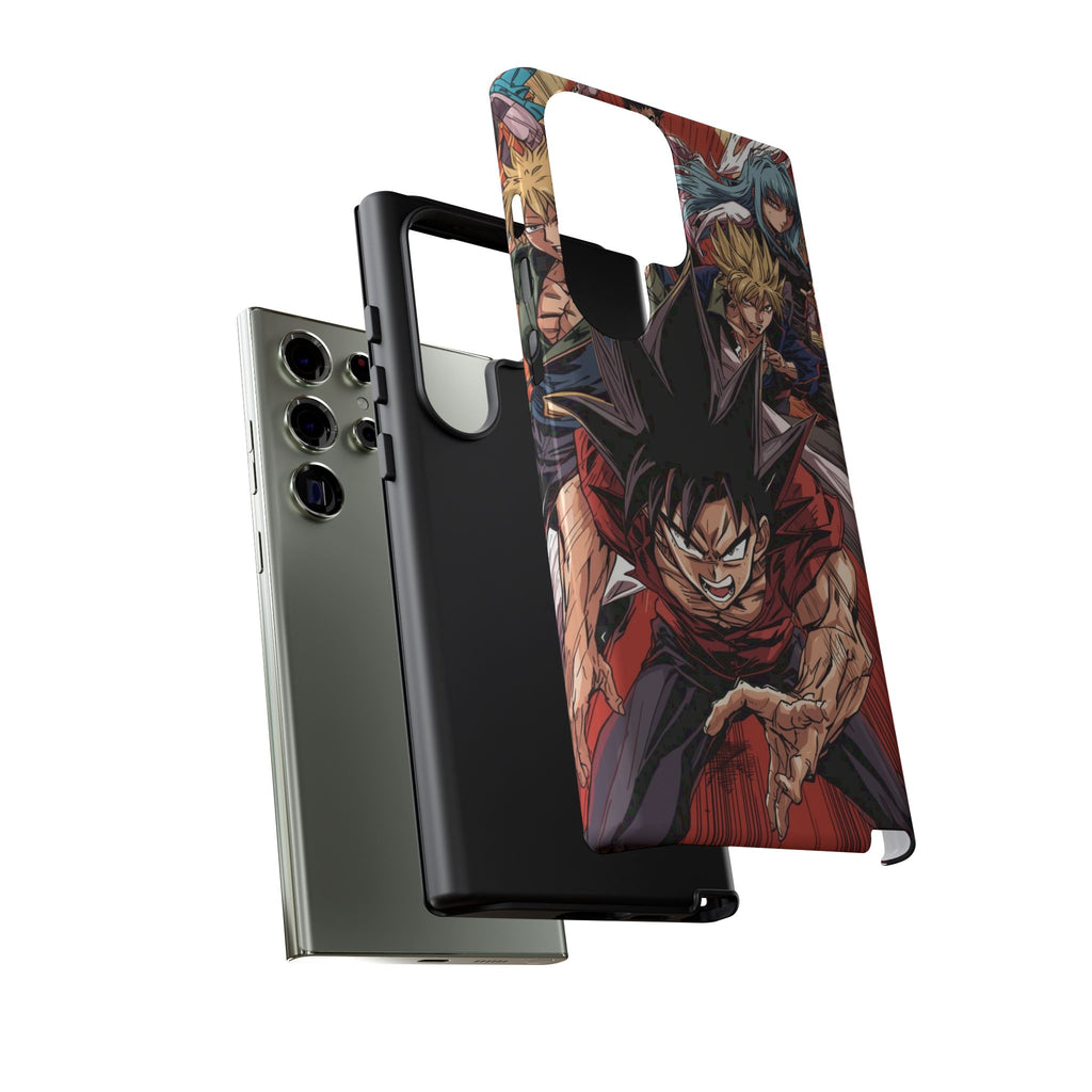 Anime Tough Case for Samsung Galaxy - Fierce Hero Design