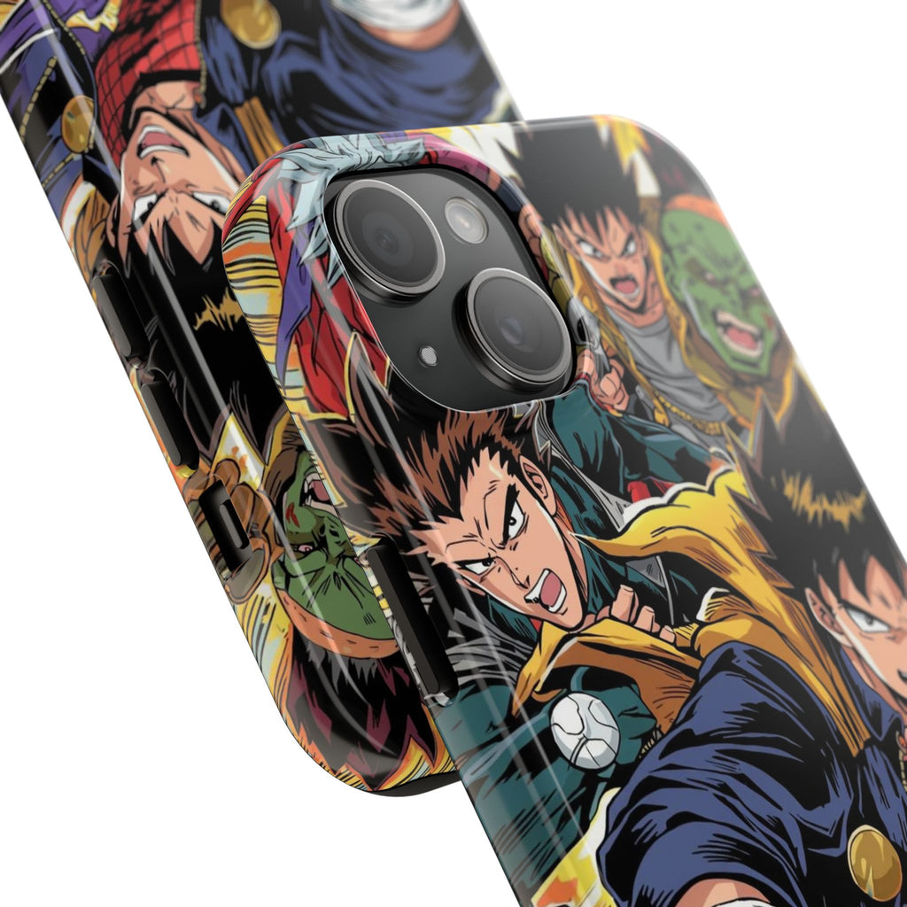 Anime Heroes Tough Phone Case – Durable Protection with Epic Designs
