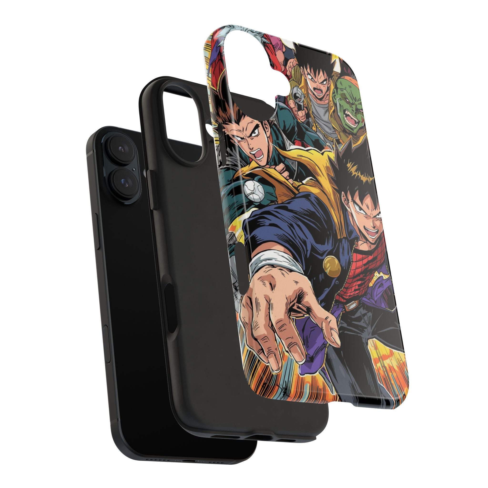 Anime Heroes Tough Phone Case – Durable Protection with Epic Designs