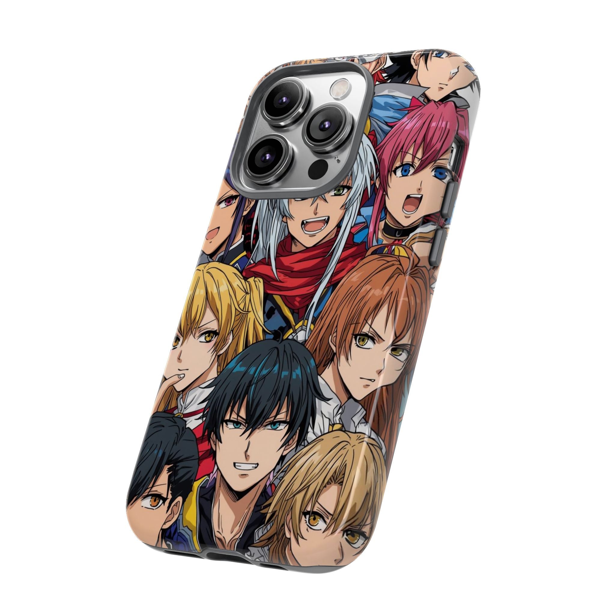 Anime-Inspired Phone Case with Bold Characters