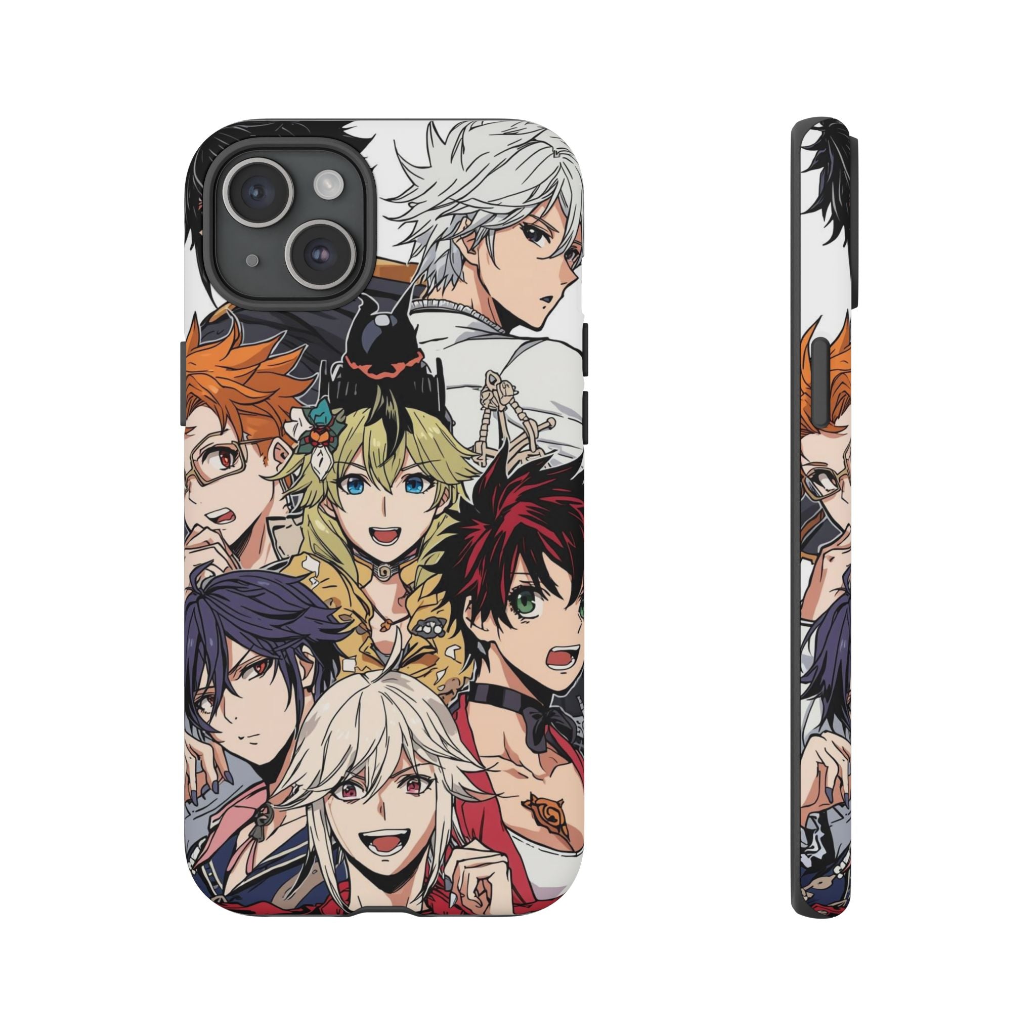 Anime Characters Tough Phone Case