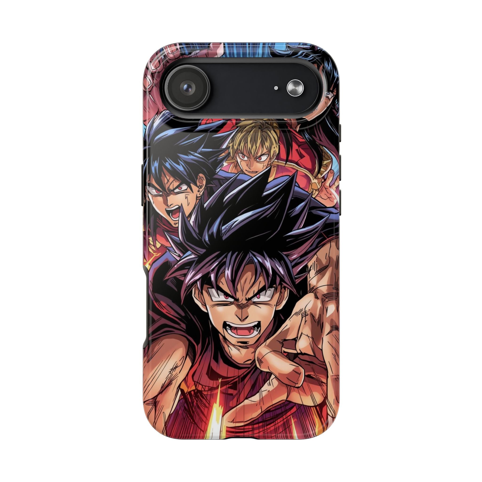 Anime Action Tough Phone Case for Gamers & Fans