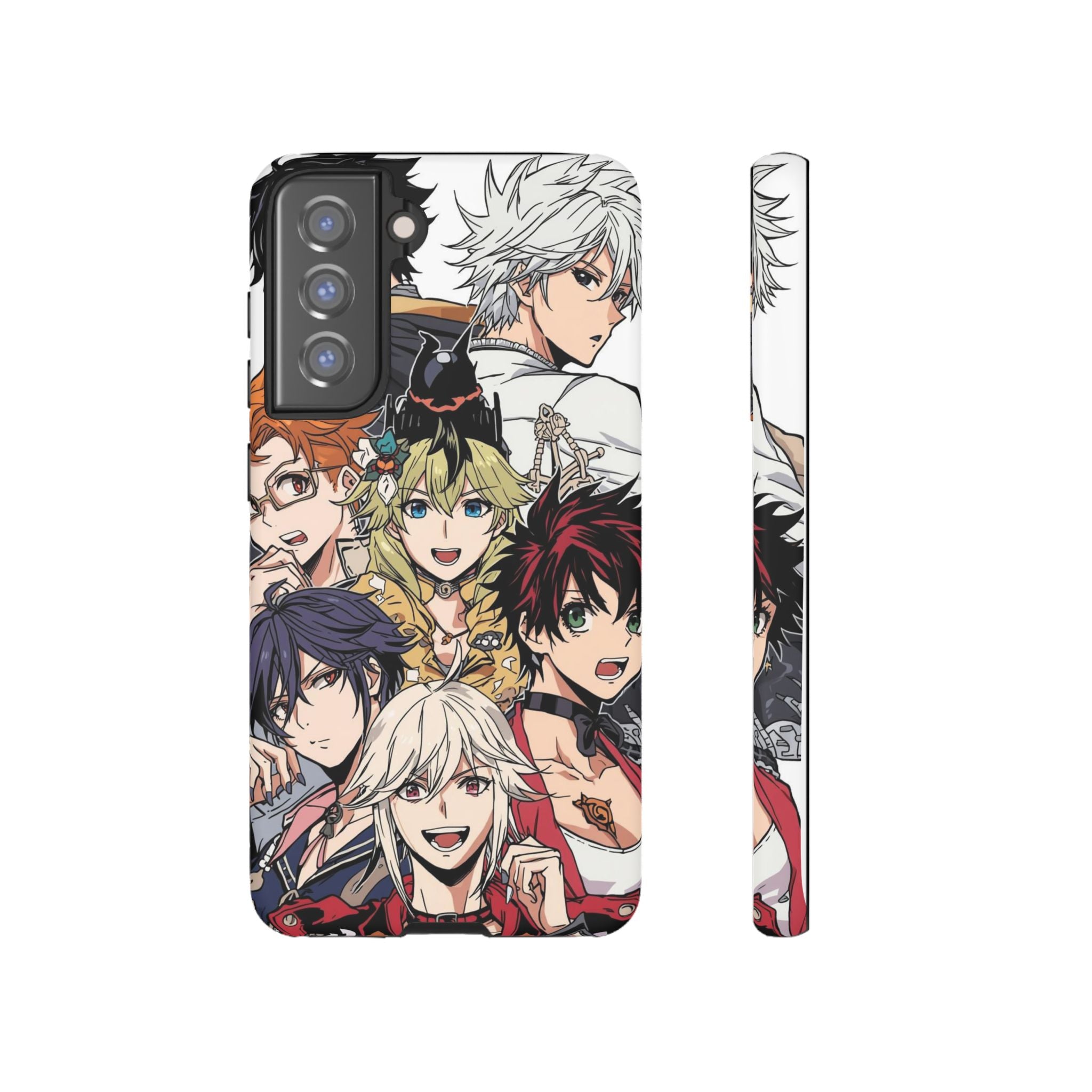 Anime Characters Tough Phone Case