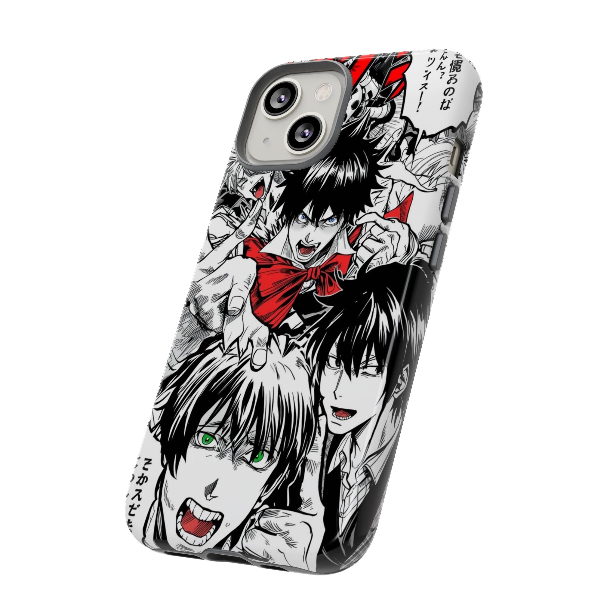 Anime Tough Phone Case with Bold Graphics