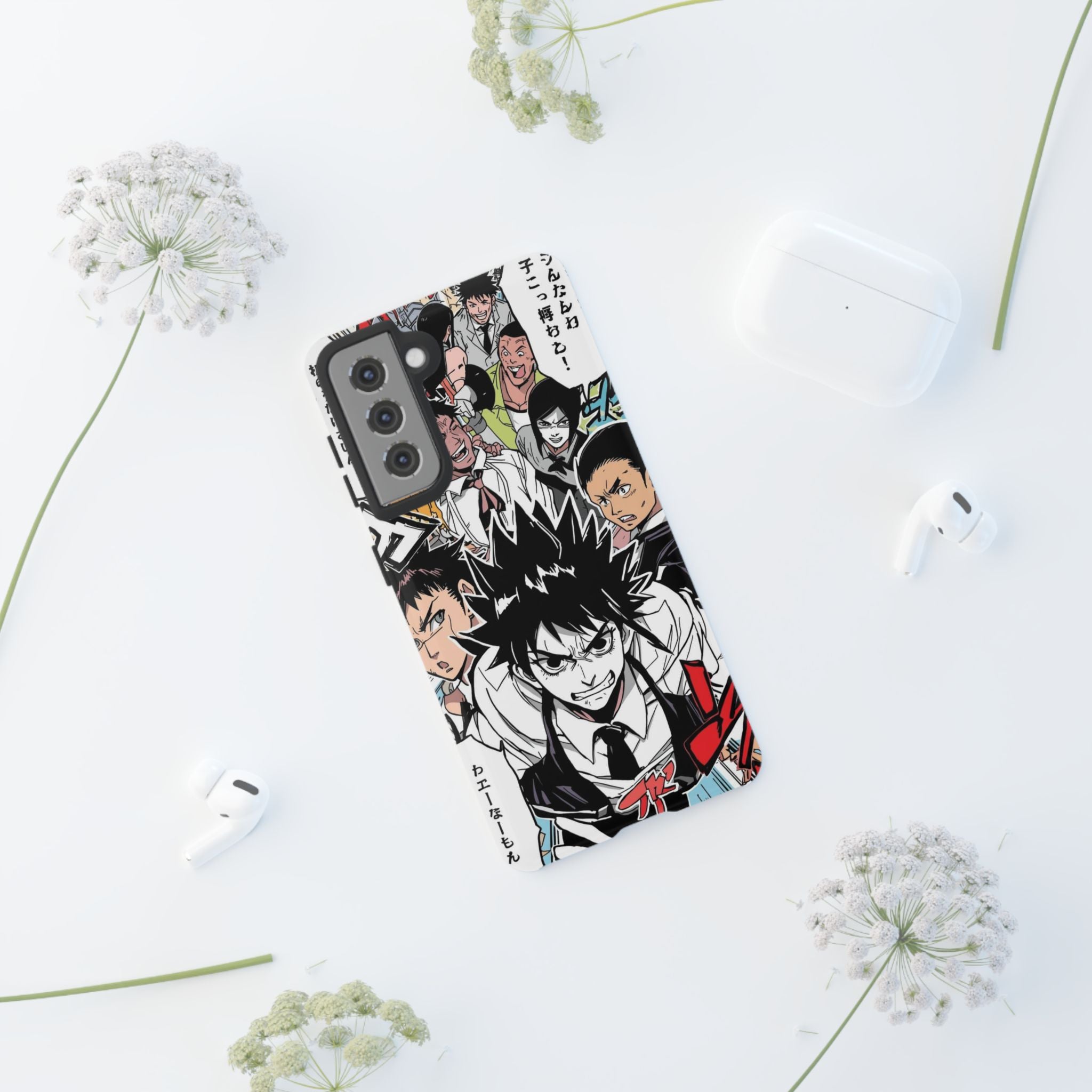 Anime-Inspired Tough Phone Case for Fans