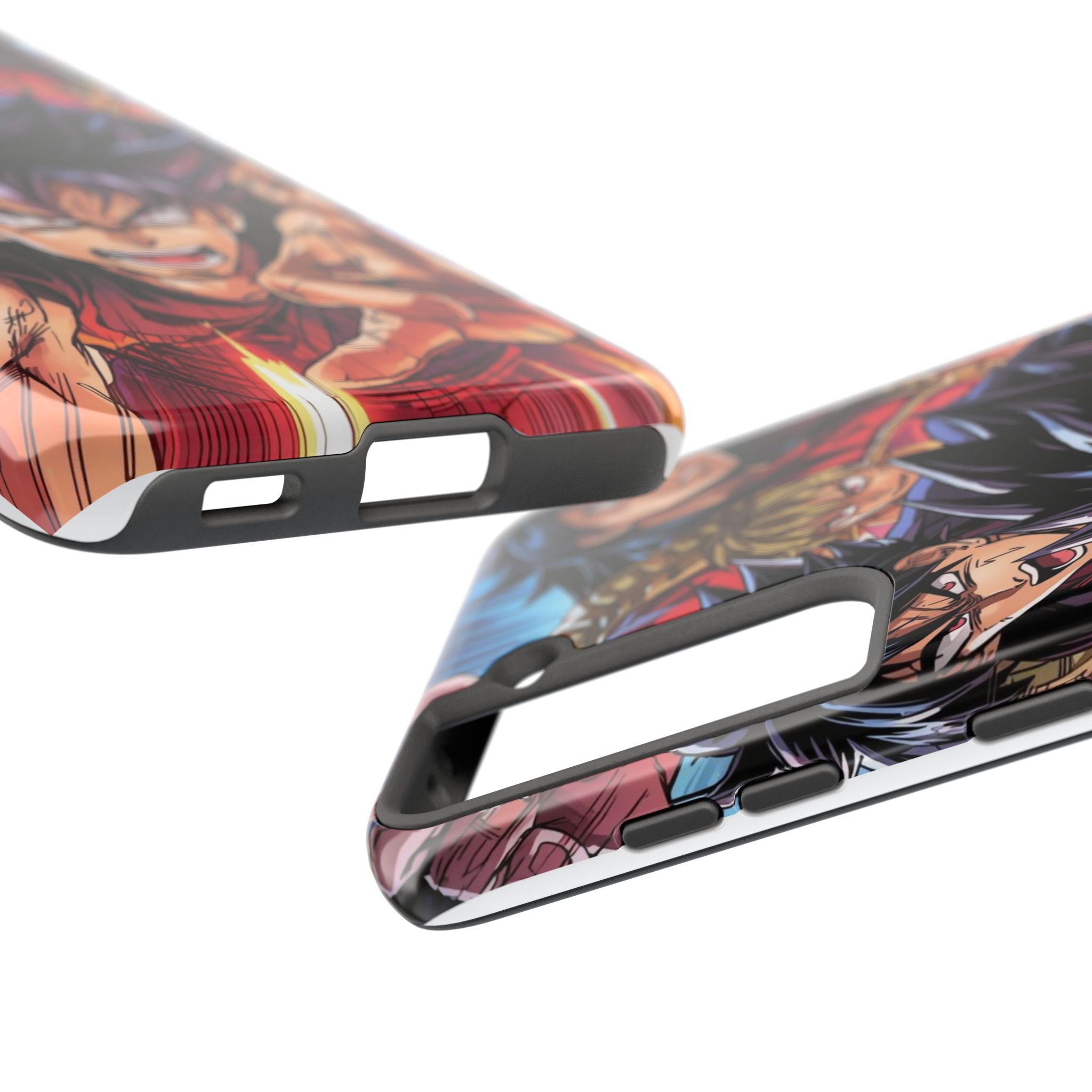 Anime Action Tough Phone Case for Gamers & Fans