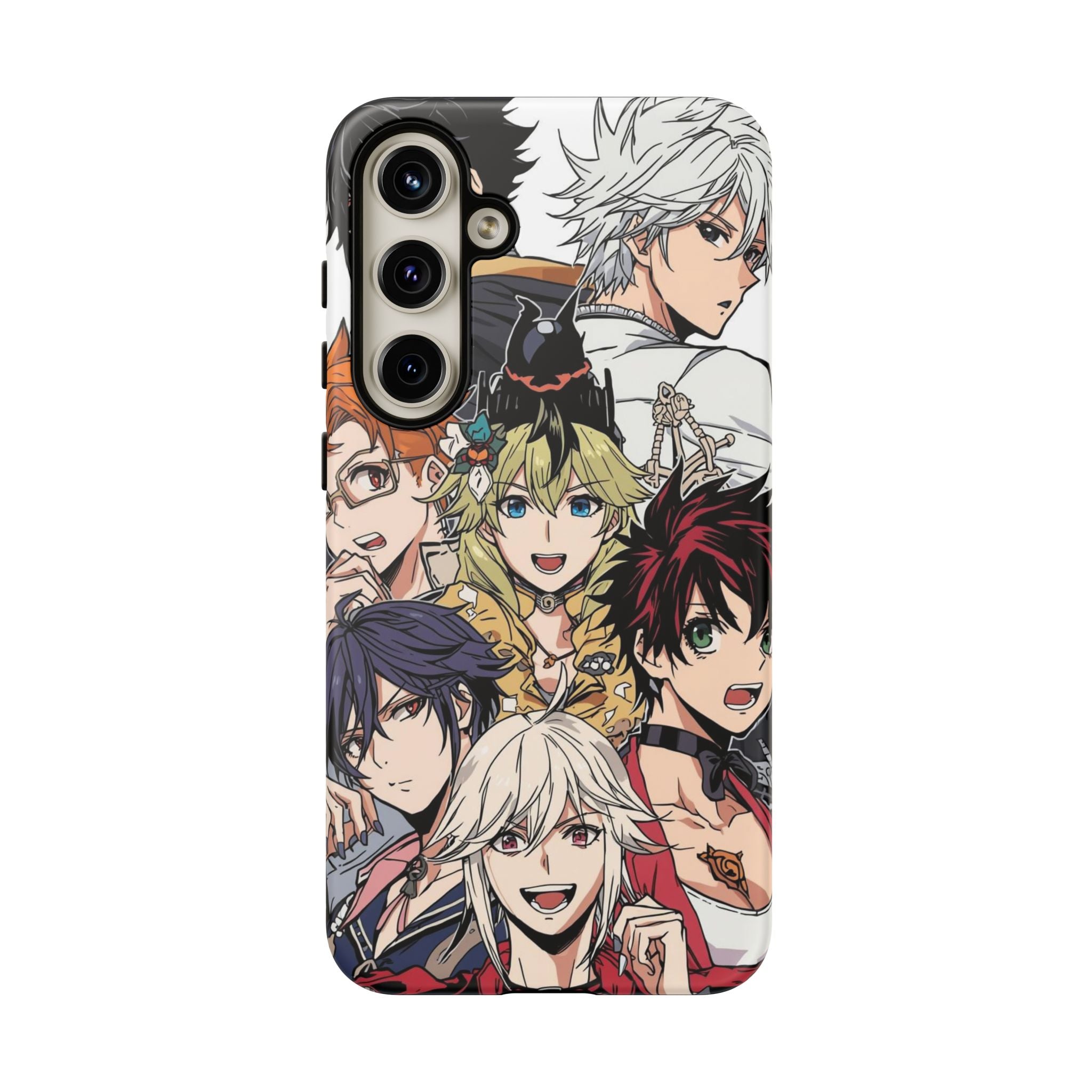 Anime Characters Tough Phone Case