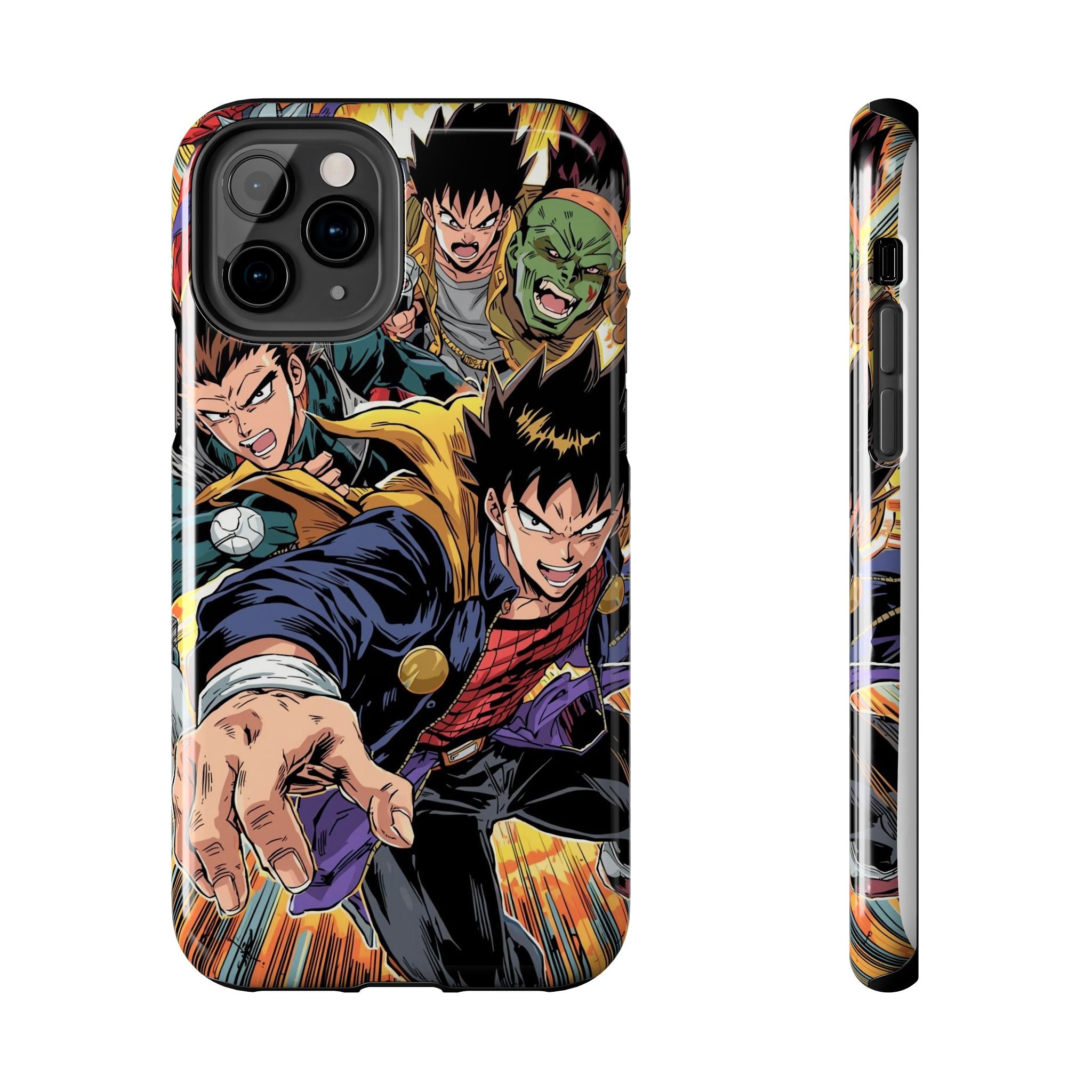 Anime Heroes Tough Phone Case – Durable Protection with Epic Designs