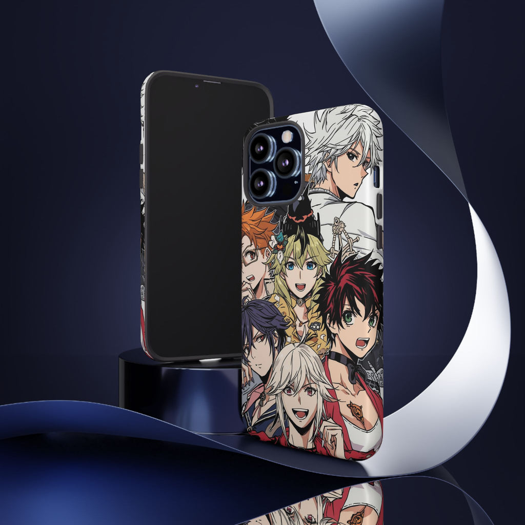 Anime Characters Tough Phone Case