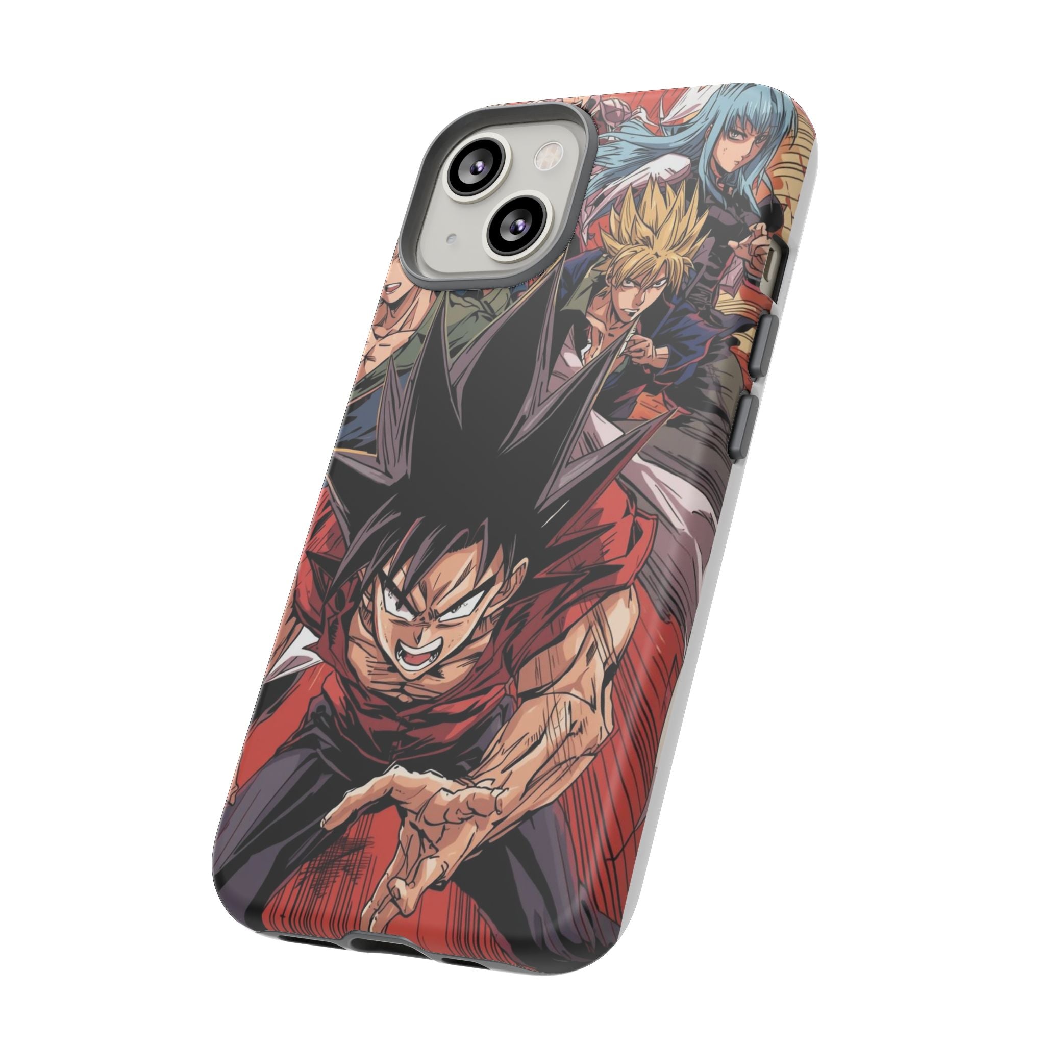 Anime Tough Case for Samsung Galaxy - Fierce Hero Design