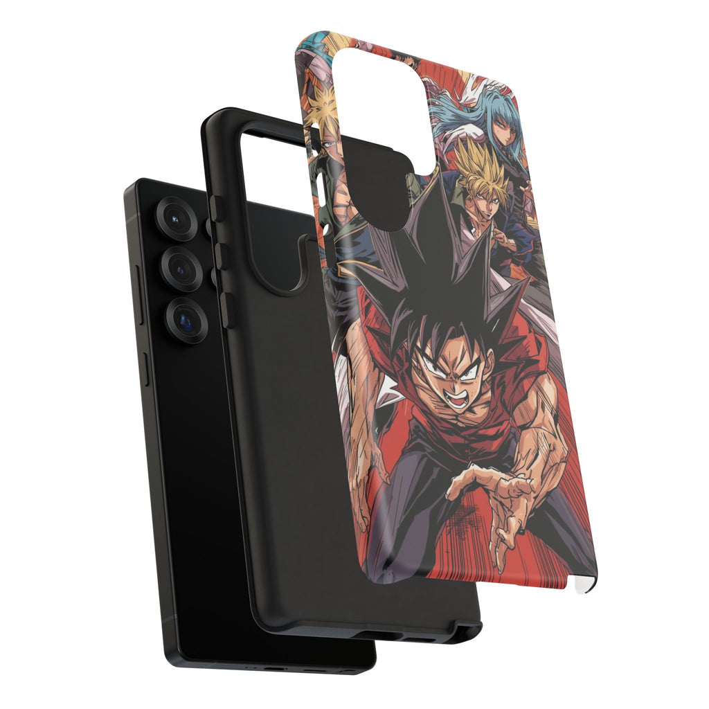 Anime Tough Case for Samsung Galaxy - Fierce Hero Design