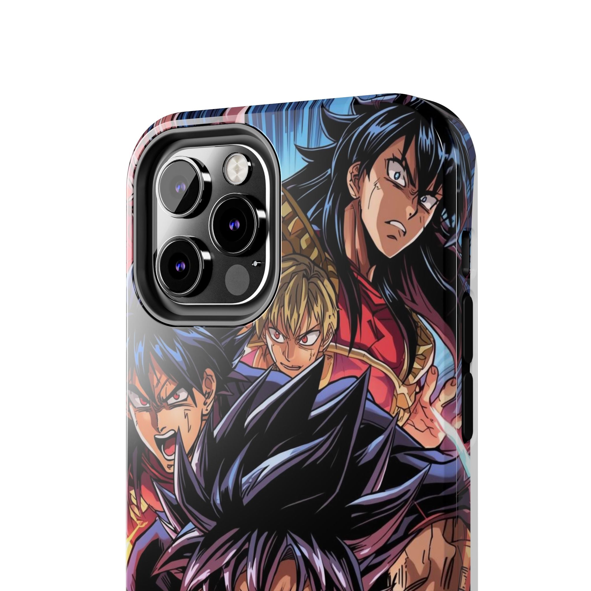 Anime Action Tough Phone Case for Gamers & Fans