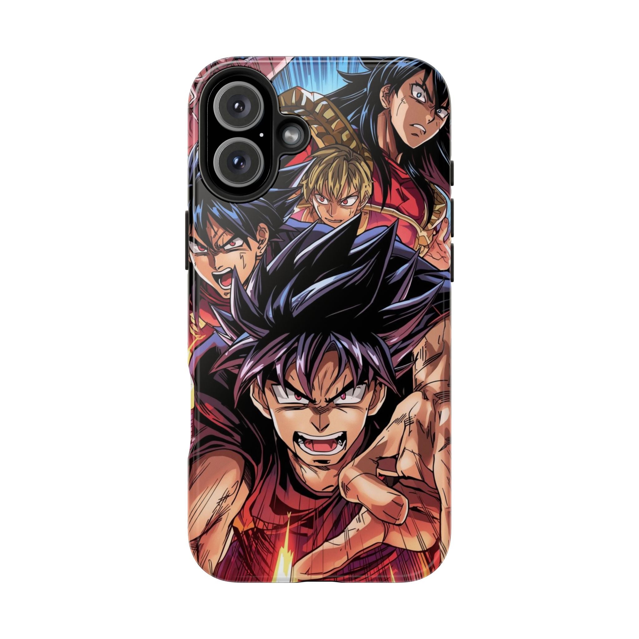 Anime Action Tough Phone Case for Gamers & Fans