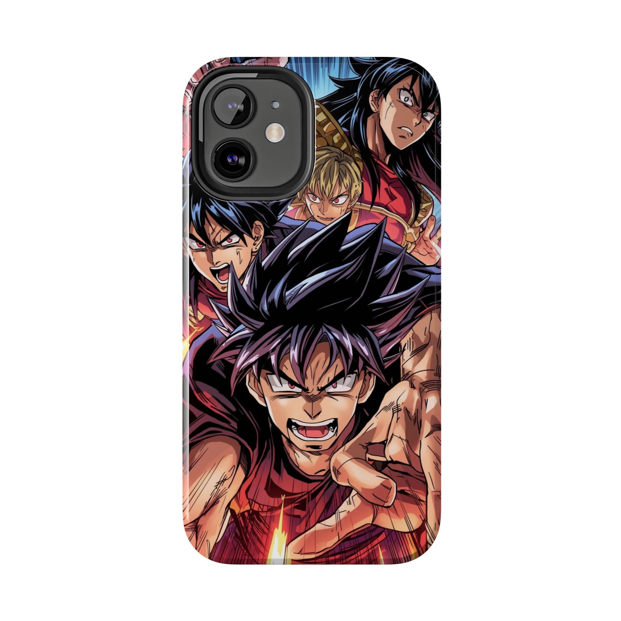 Anime Action Tough Phone Case for Gamers & Fans